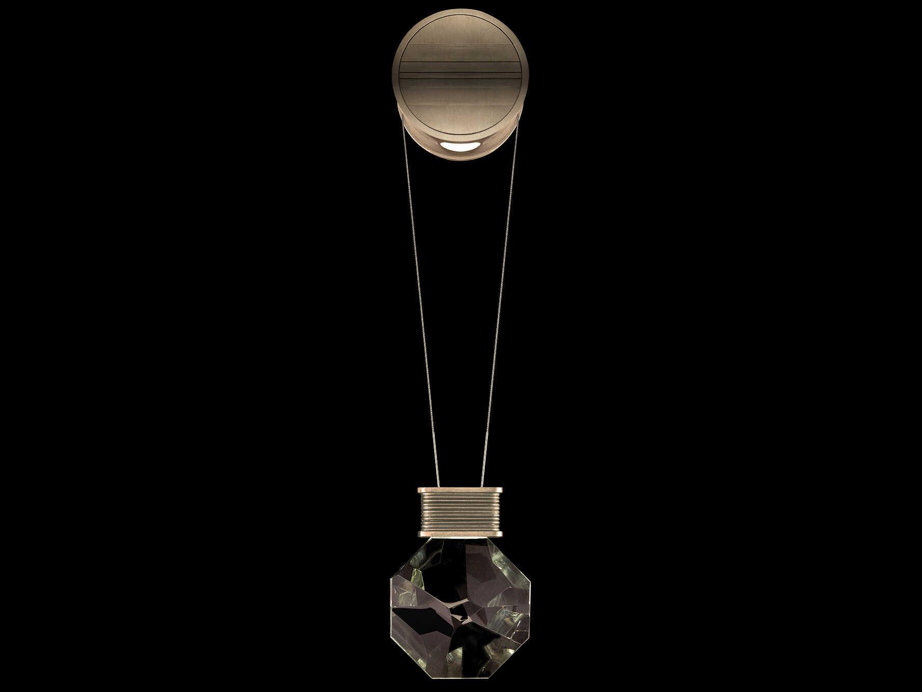 Fine Art Handcrafted Lighting Aria 1-Light Silver Wall Sconce