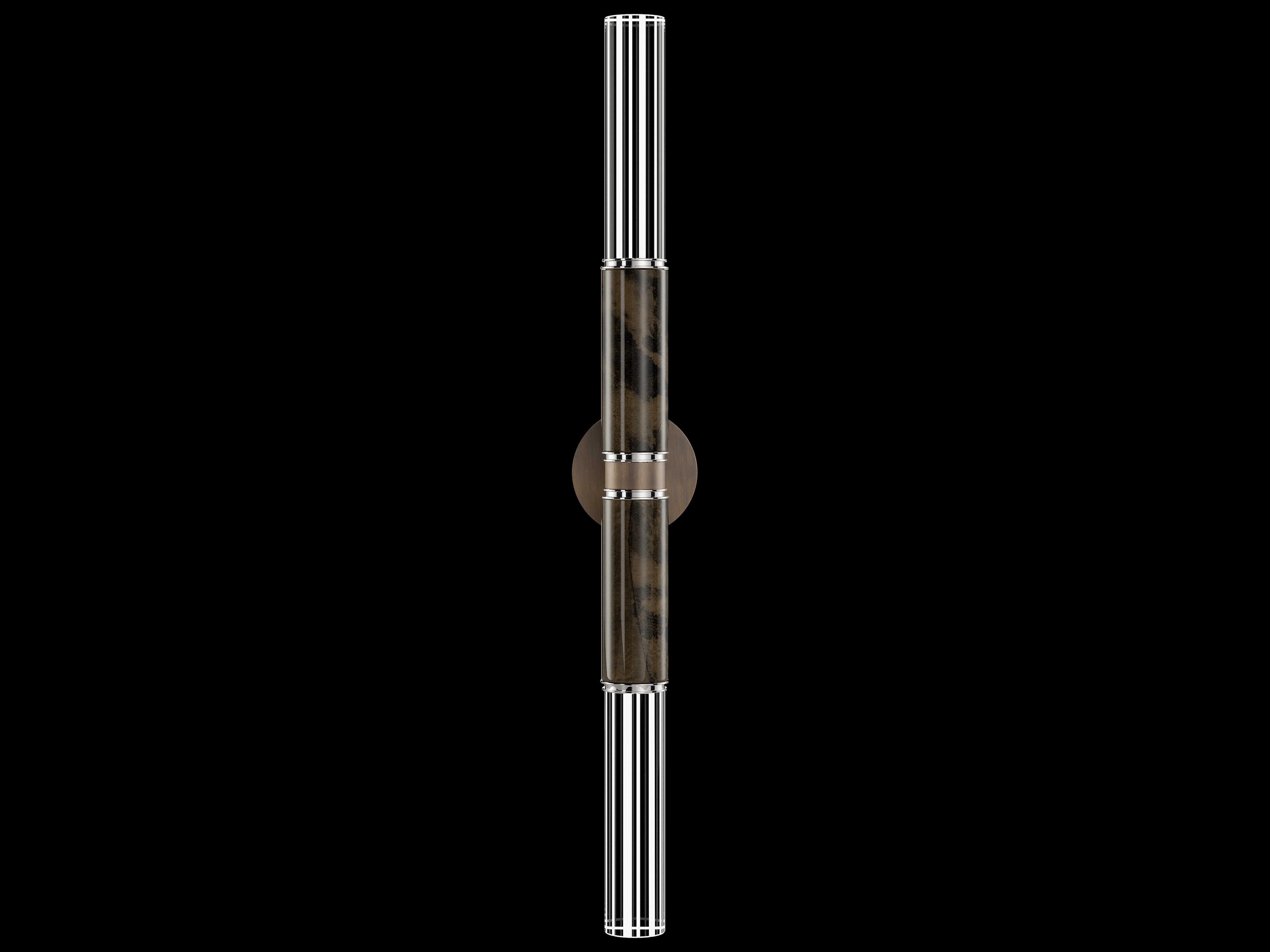 Fine Art Handcrafted Lighting Antonia 2-Light Bronze Wall Sconce