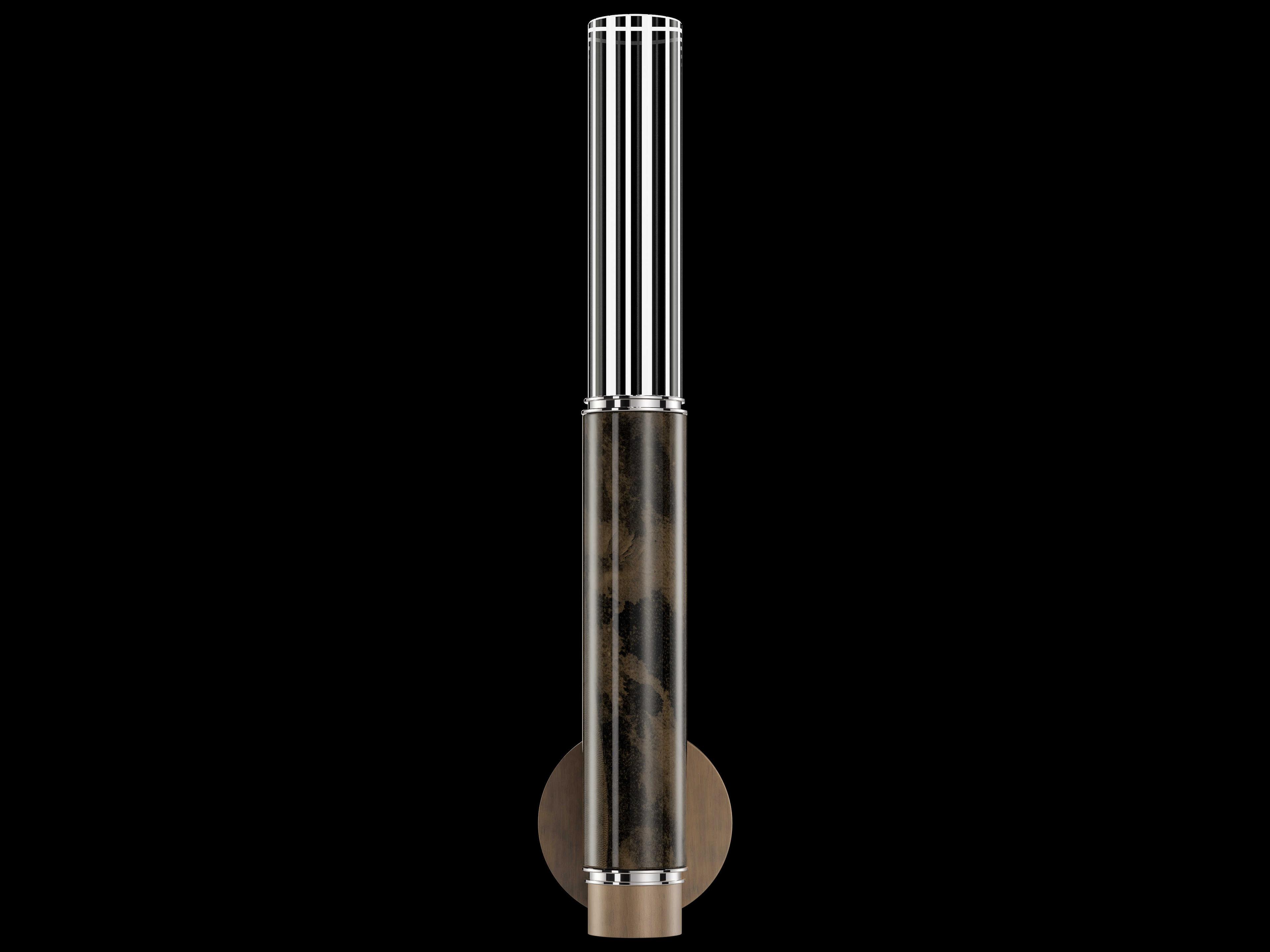 Fine Art Handcrafted Lighting Antonia 1-Light Bronze Wall Sconce