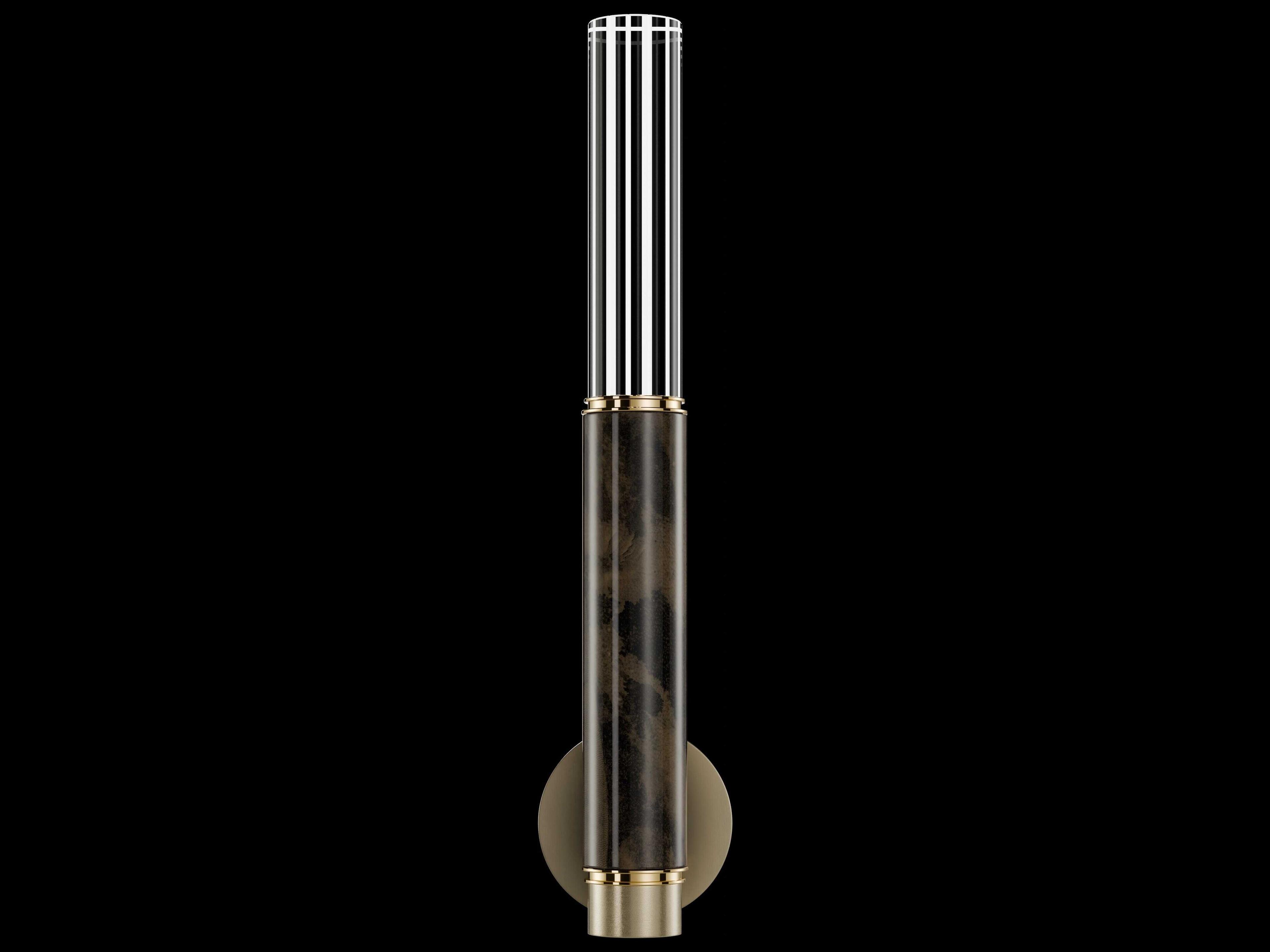 Fine Art Handcrafted Lighting Antonia 1-Light Ombre Bronze Wall Sconce