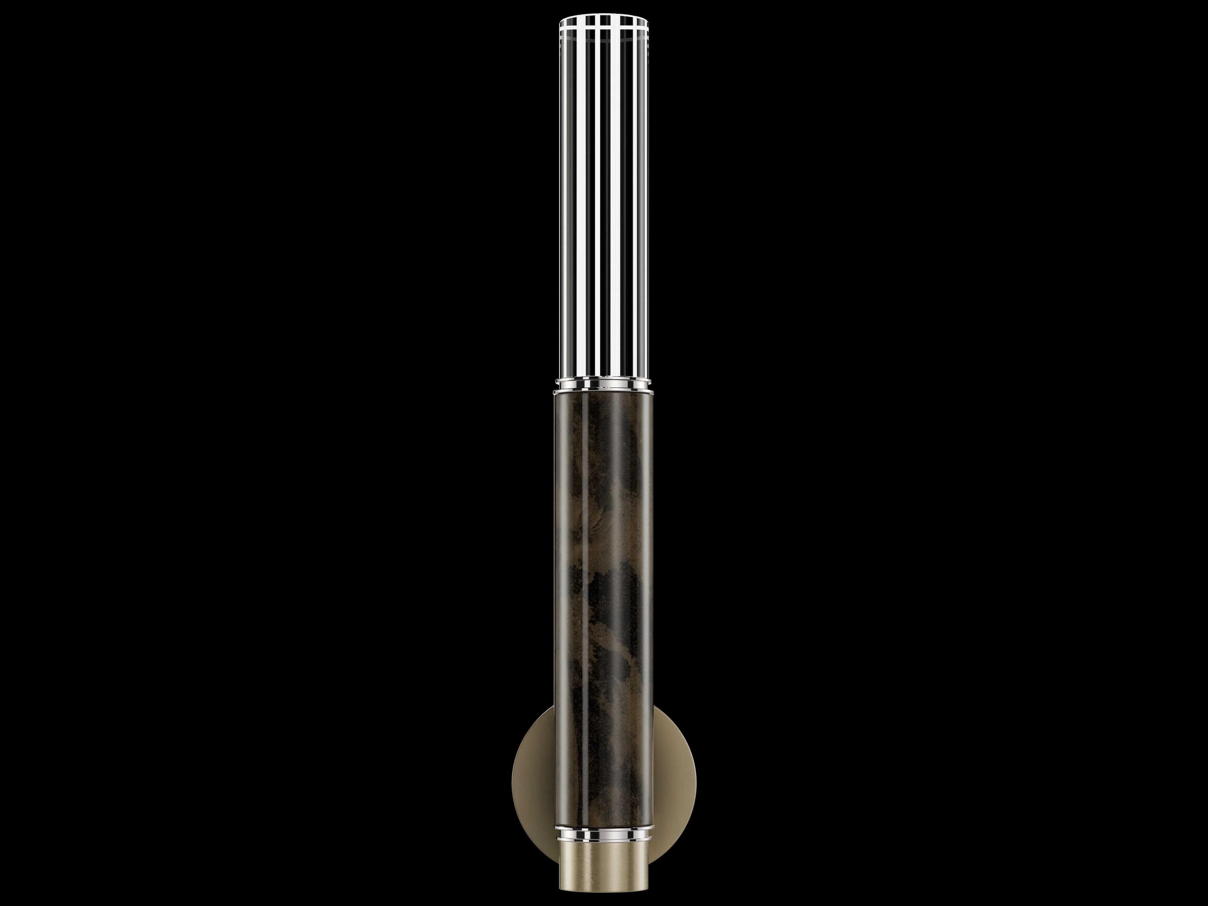 Fine Art Handcrafted Lighting Antonia 1-Light Ombre Bronze Wall Sconce