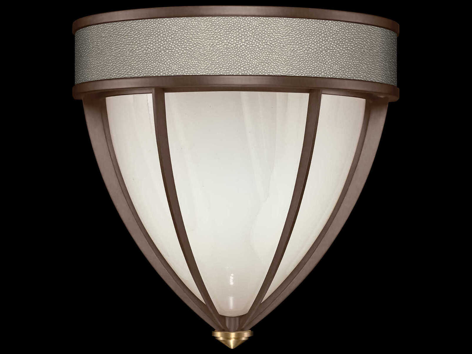 Fine Art Handcrafted Lighting Mirage 1-Light Bronze Traditional Wall Sconce