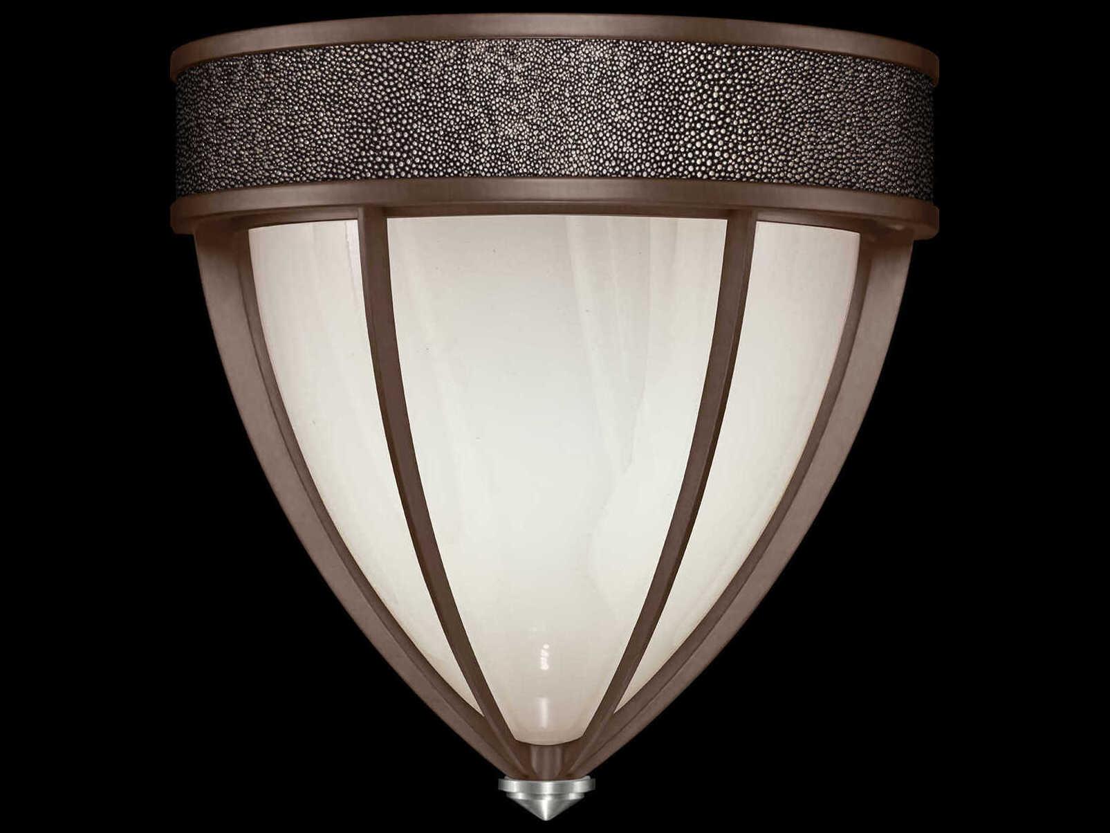 Fine Art Handcrafted Lighting Mirage 1-Light Bronze Traditional Wall Sconce