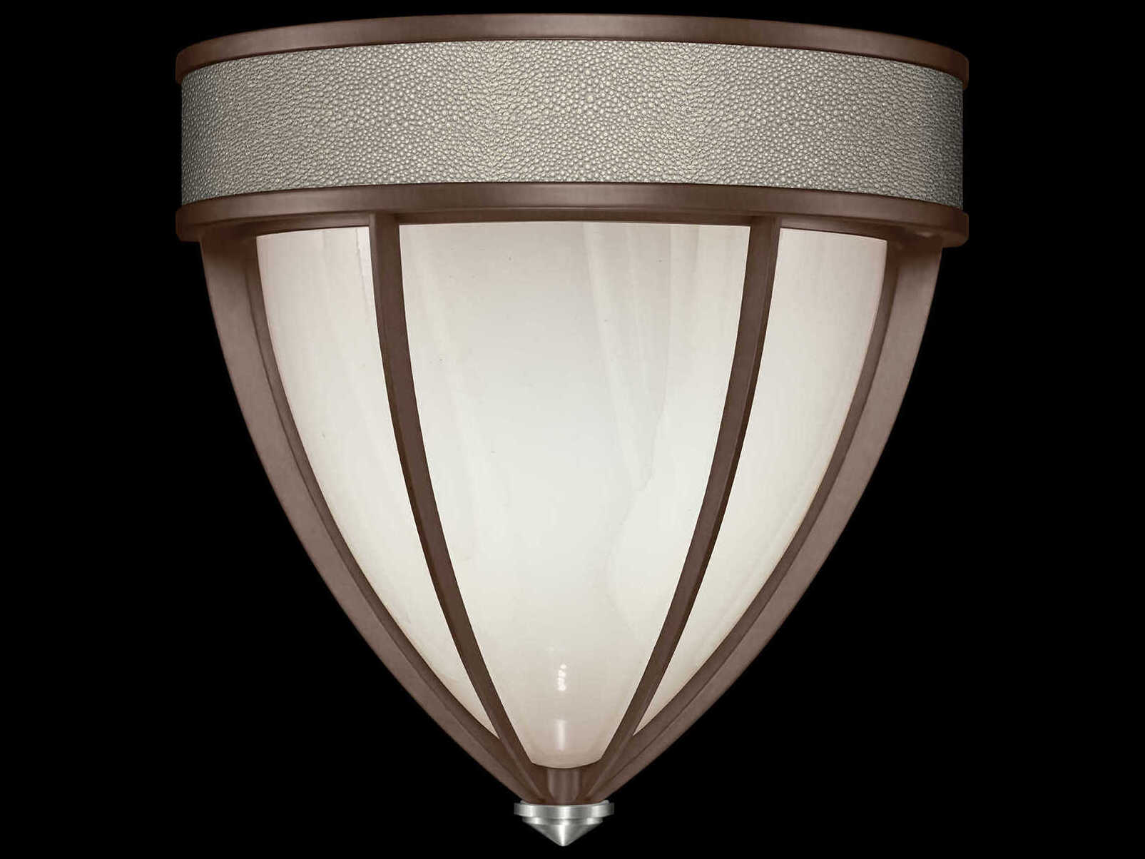 Fine Art Handcrafted Lighting Mirage 1-Light Bronze Traditional Wall Sconce