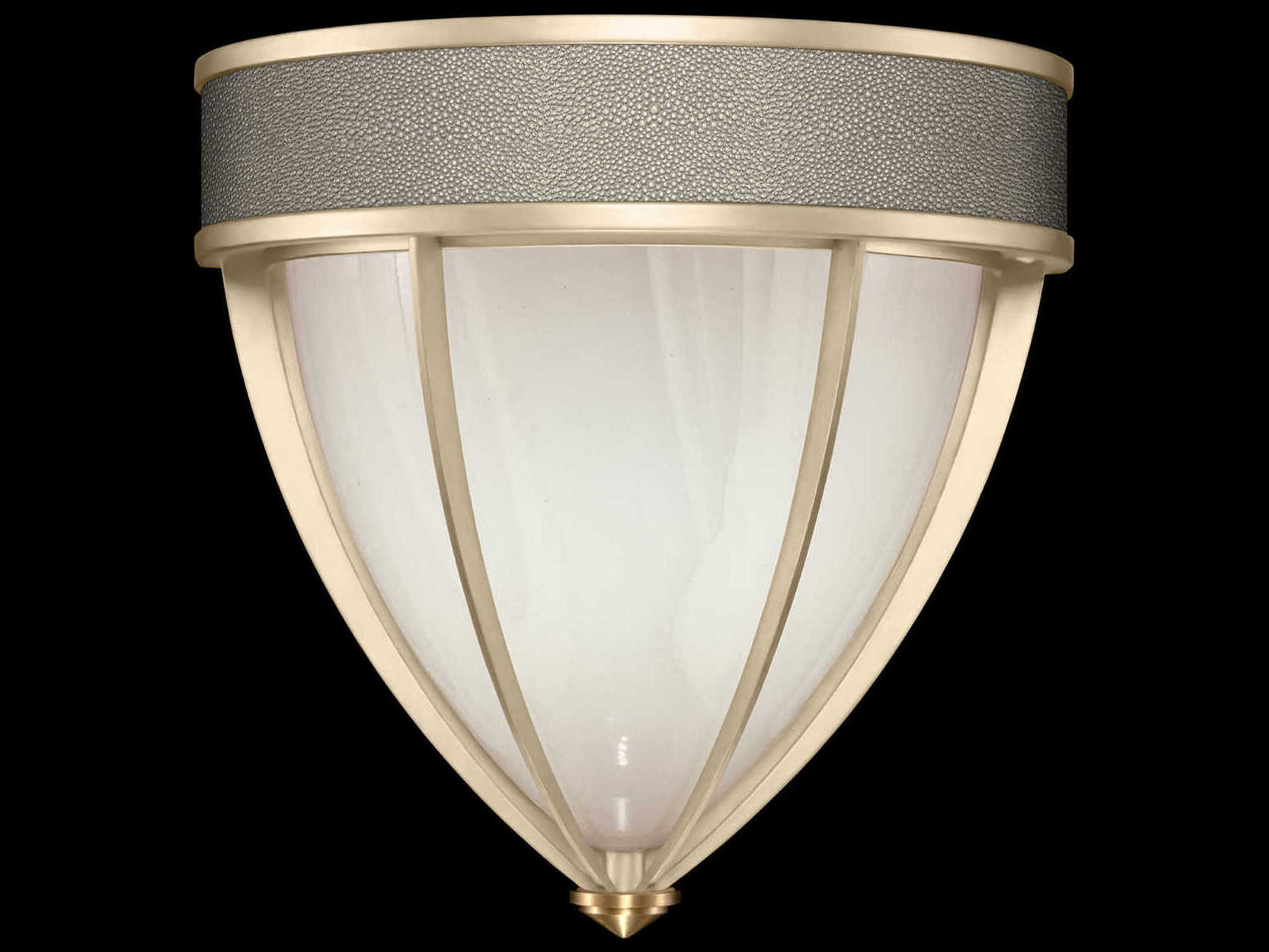 Fine Art Handcrafted Lighting Mirage 1-Light Champagne Gold Traditional Wall Sconce