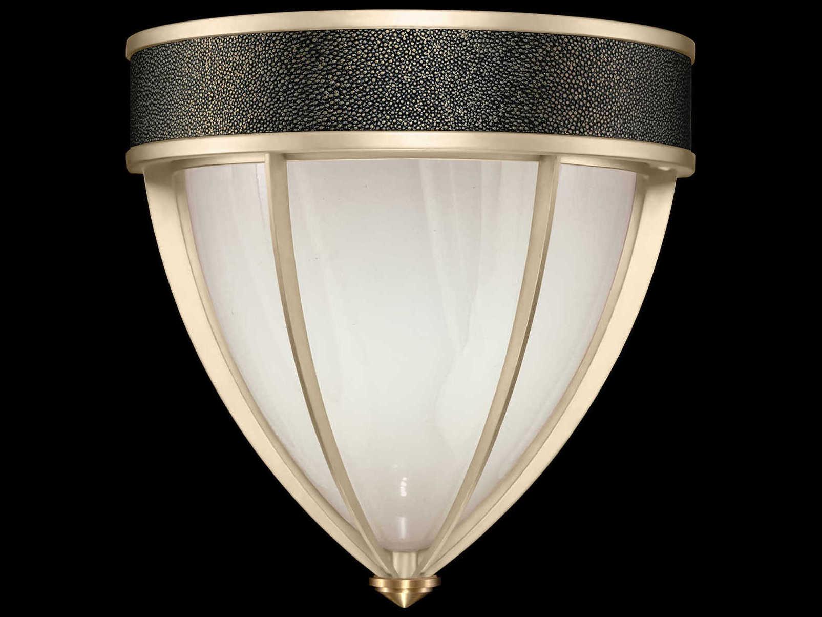 Fine Art Handcrafted Lighting Mirage 1-Light Champagne Gold Traditional Wall Sconce