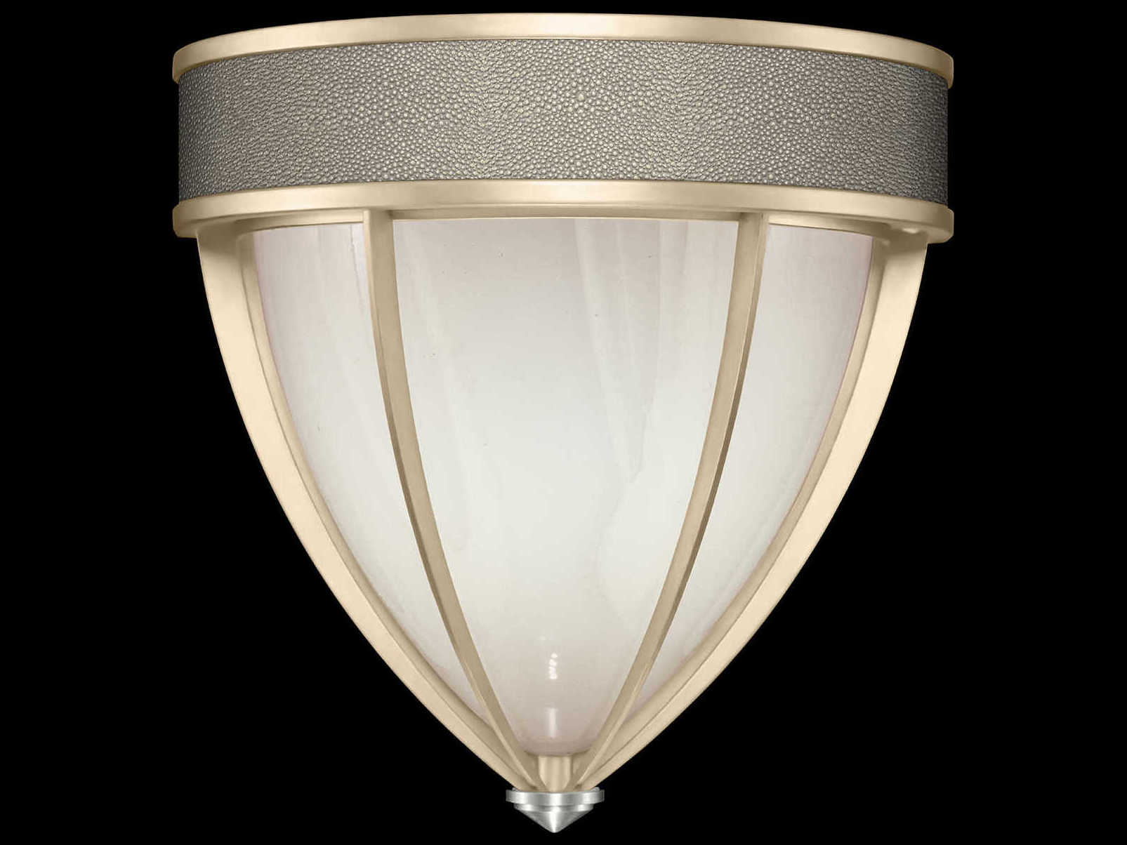 Fine Art Handcrafted Lighting Mirage 1-Light Champagne Gold Traditional Wall Sconce