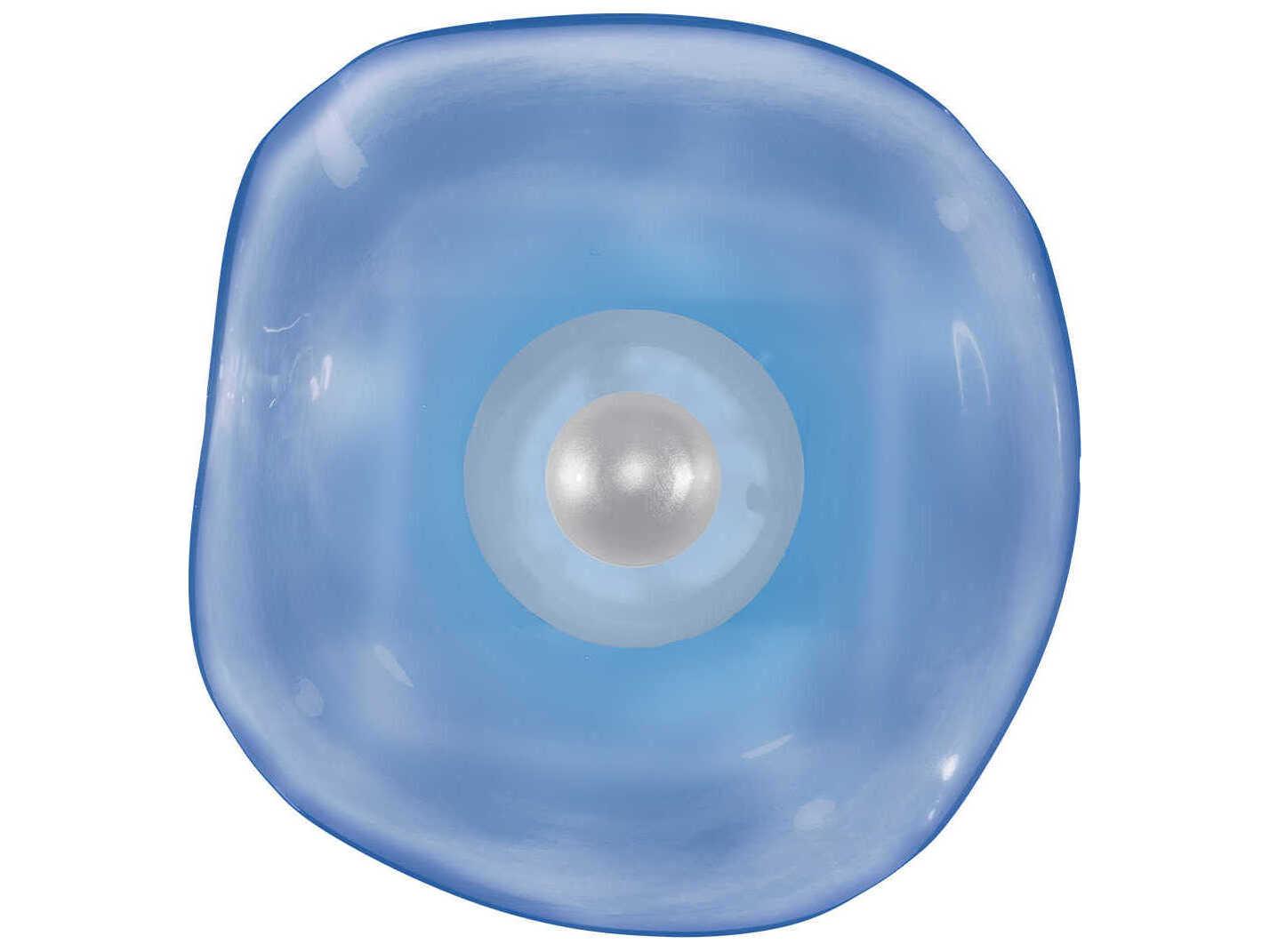 Fine Art Handcrafted Lighting Embark 1-Light Silver Gold Wall Sconce