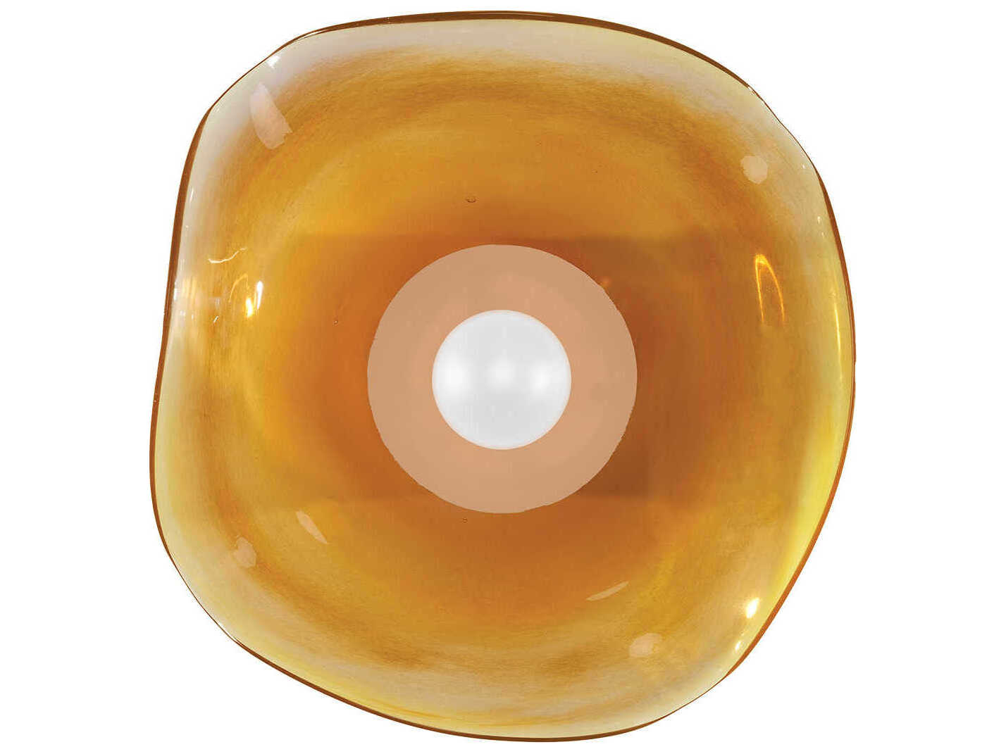 Fine Art Handcrafted Lighting Embark 1-Light White Wall Sconce