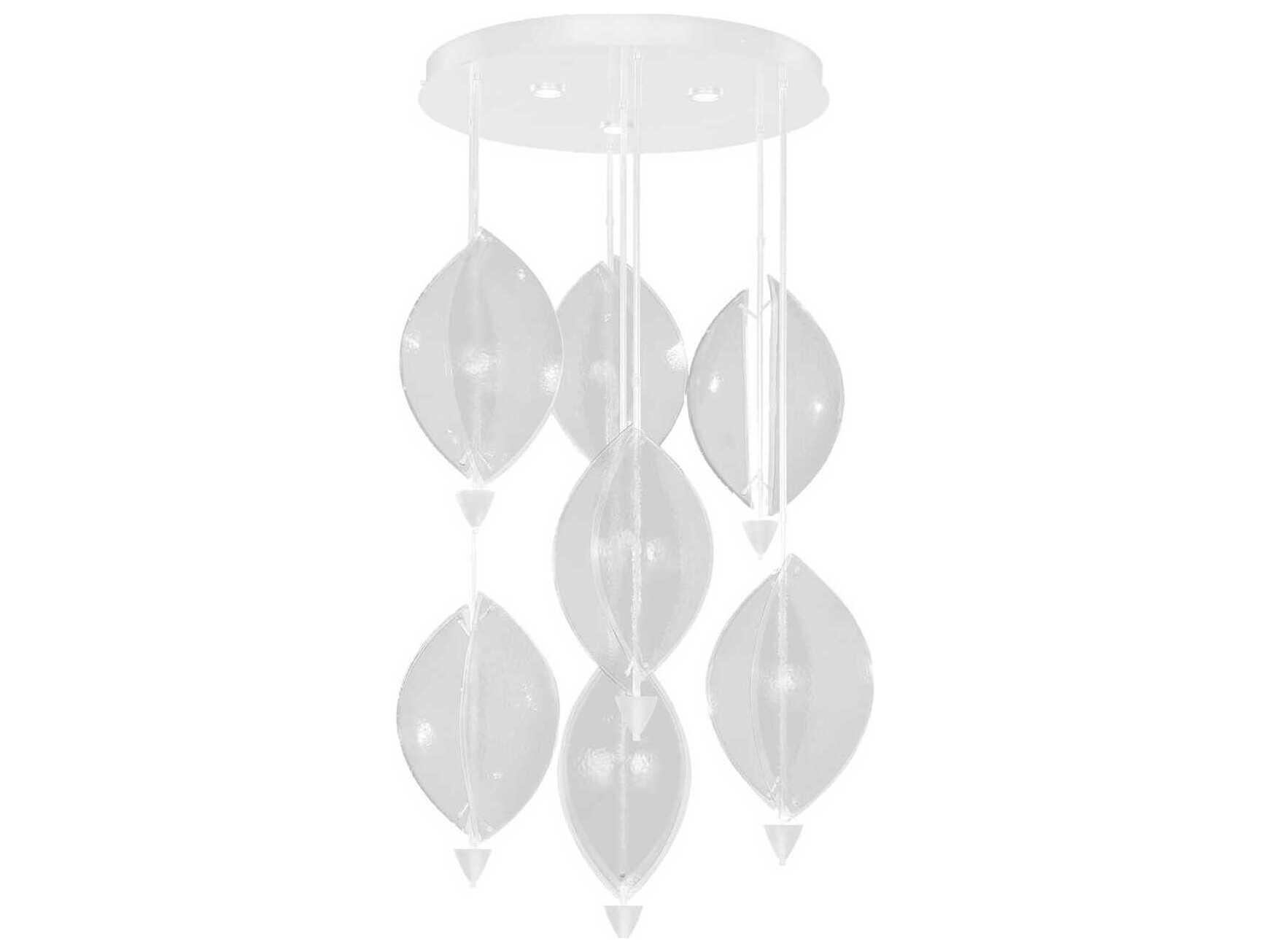 Fine Art Handcrafted Lighting Embark 10-Light White Pendant