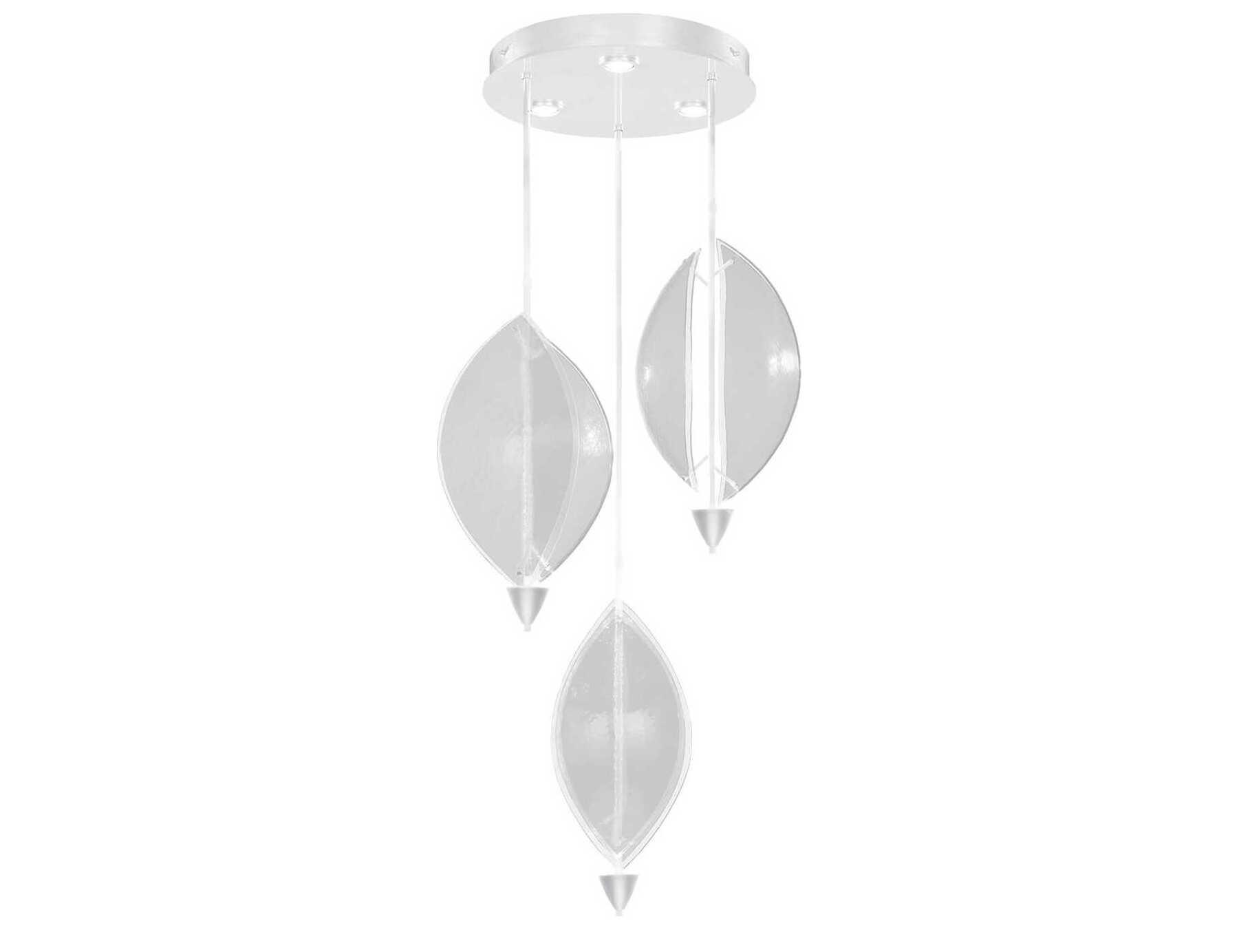 Fine Art Handcrafted Lighting Embark 6-Light White Pendant