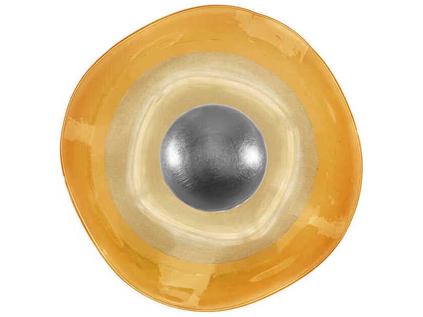 Fine Art Handcrafted Lighting Embark 1-Light Silver Wall Sconce