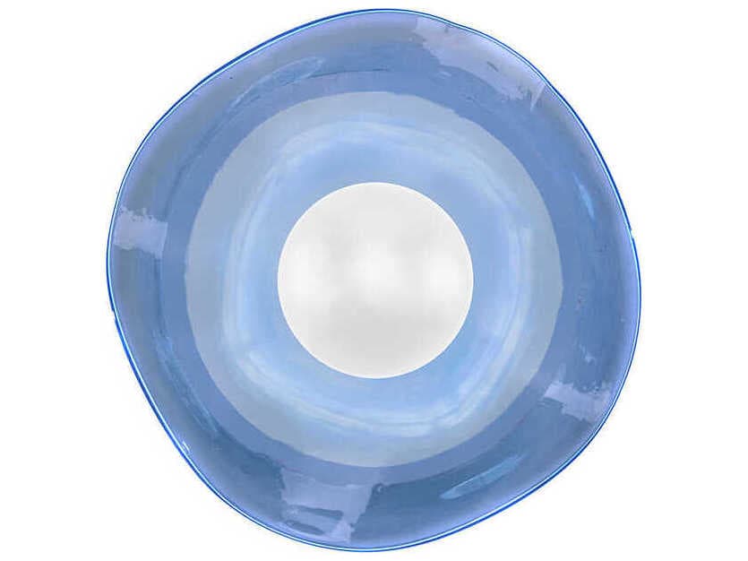 Fine Art Handcrafted Lighting Embark 1-Light White Wall Sconce