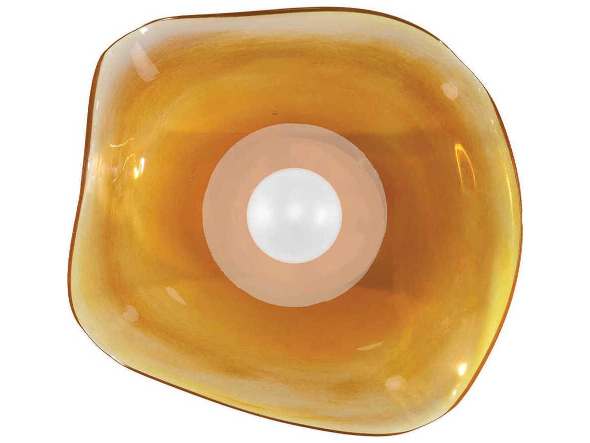 Fine Art Handcrafted Lighting Embark 1-Light White Wall Sconce