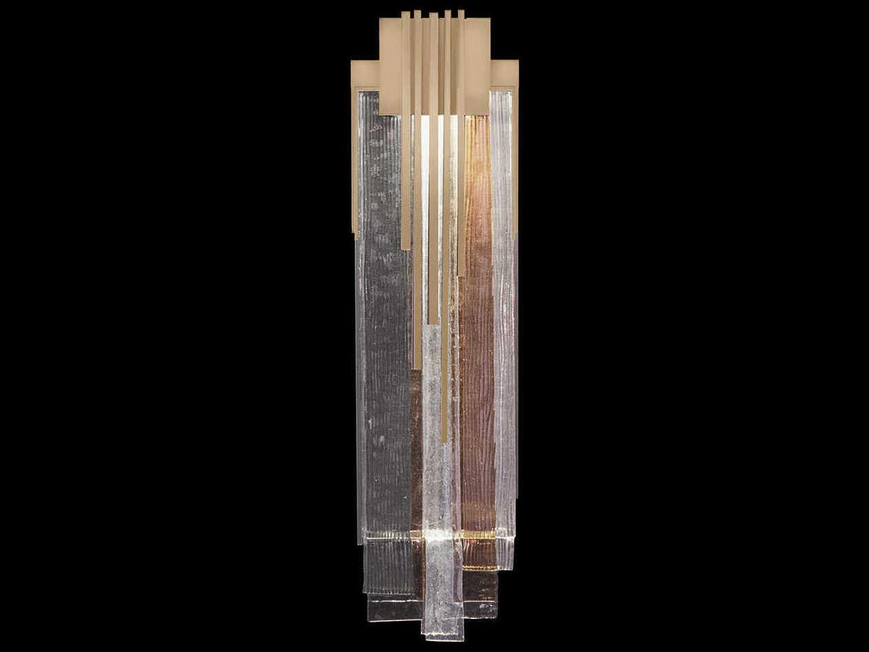 Fine Art Handcrafted Lighting Arpeggio 1-Light Soft Gold Wall Sconce