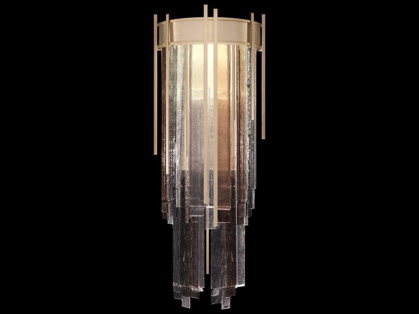 Fine Art Handcrafted Lighting Arpeggio 3-Light Soft Gold Wall Sconce