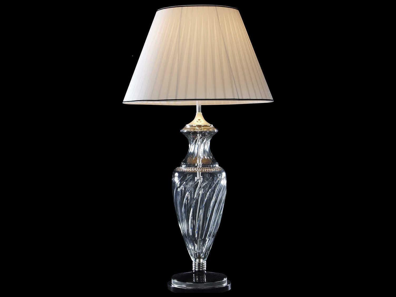 Fine Art Handcrafted Lighting Mariner Luxury Polished Silver Traditional Buffet Lamp