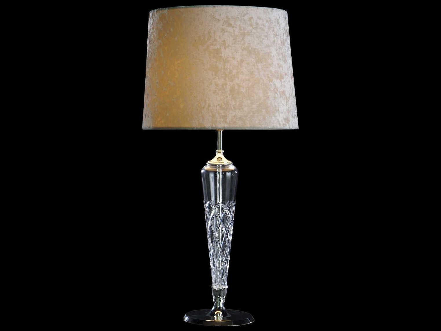 Fine Art Handcrafted Lighting Mariner Luxury Polished Silver Gold Traditional Buffet Lamp