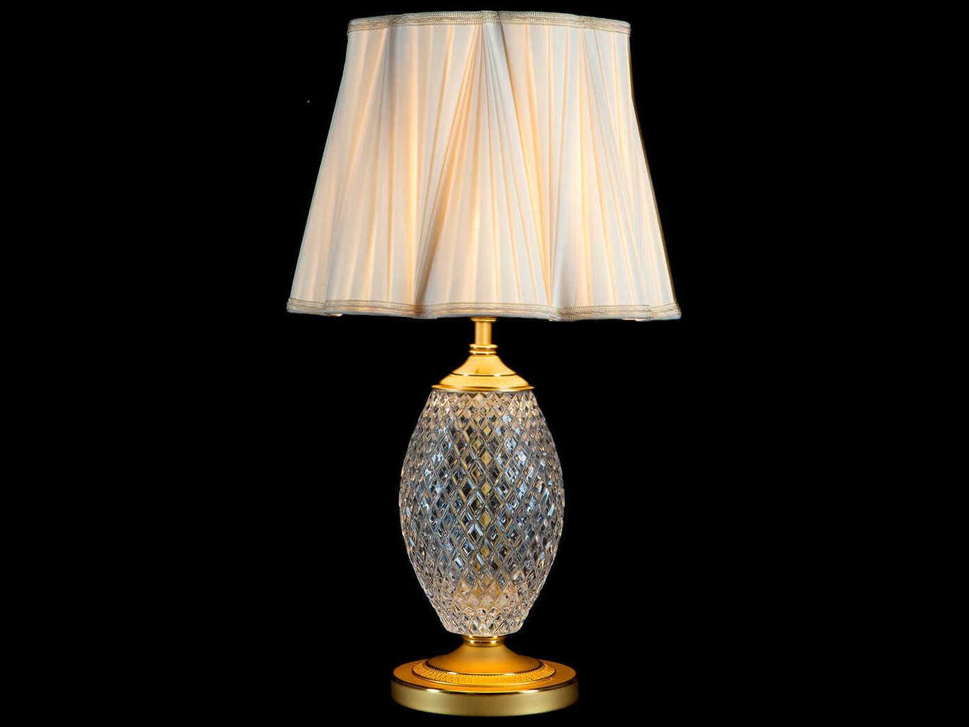 Fine Art Handcrafted Lighting Mariner Luxury Antique Gold Plated Traditional Table Lamp
