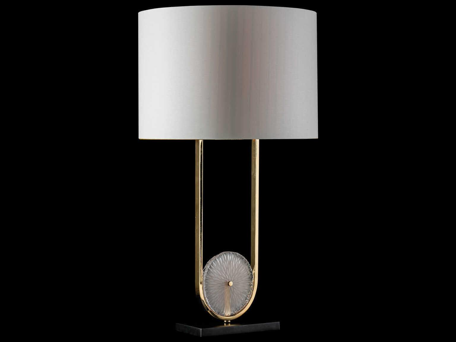 Fine Art Handcrafted Lighting Mariner Luxury Polished Brass Buffet Lamp