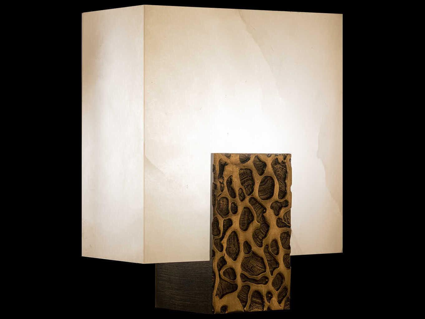 Fine Art Handcrafted Lighting Mariner Luxury 1-Light Brushed Bronze Wall Sconce