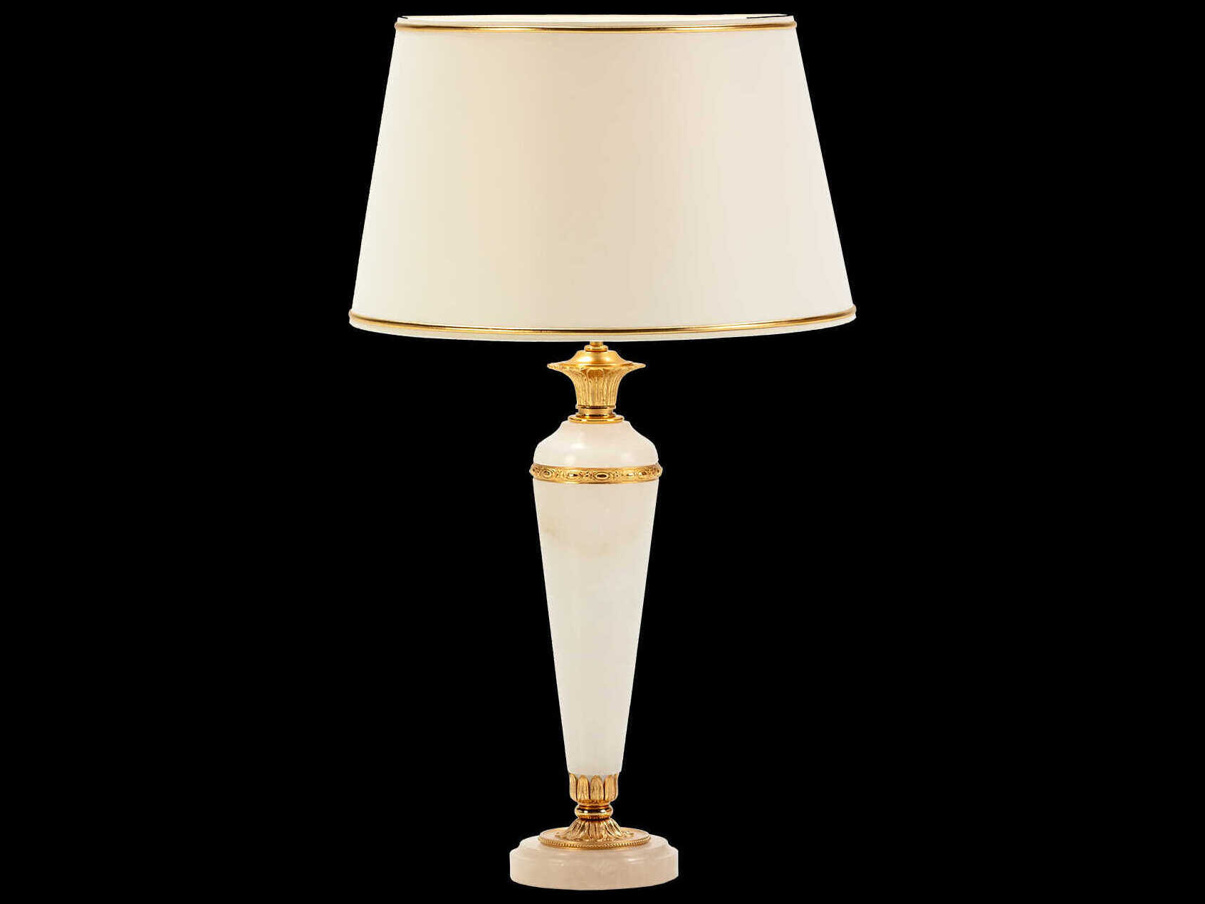 Fine Art Handcrafted Lighting Mariner Luxury Antique Gold Plated Traditional Buffet Lamp