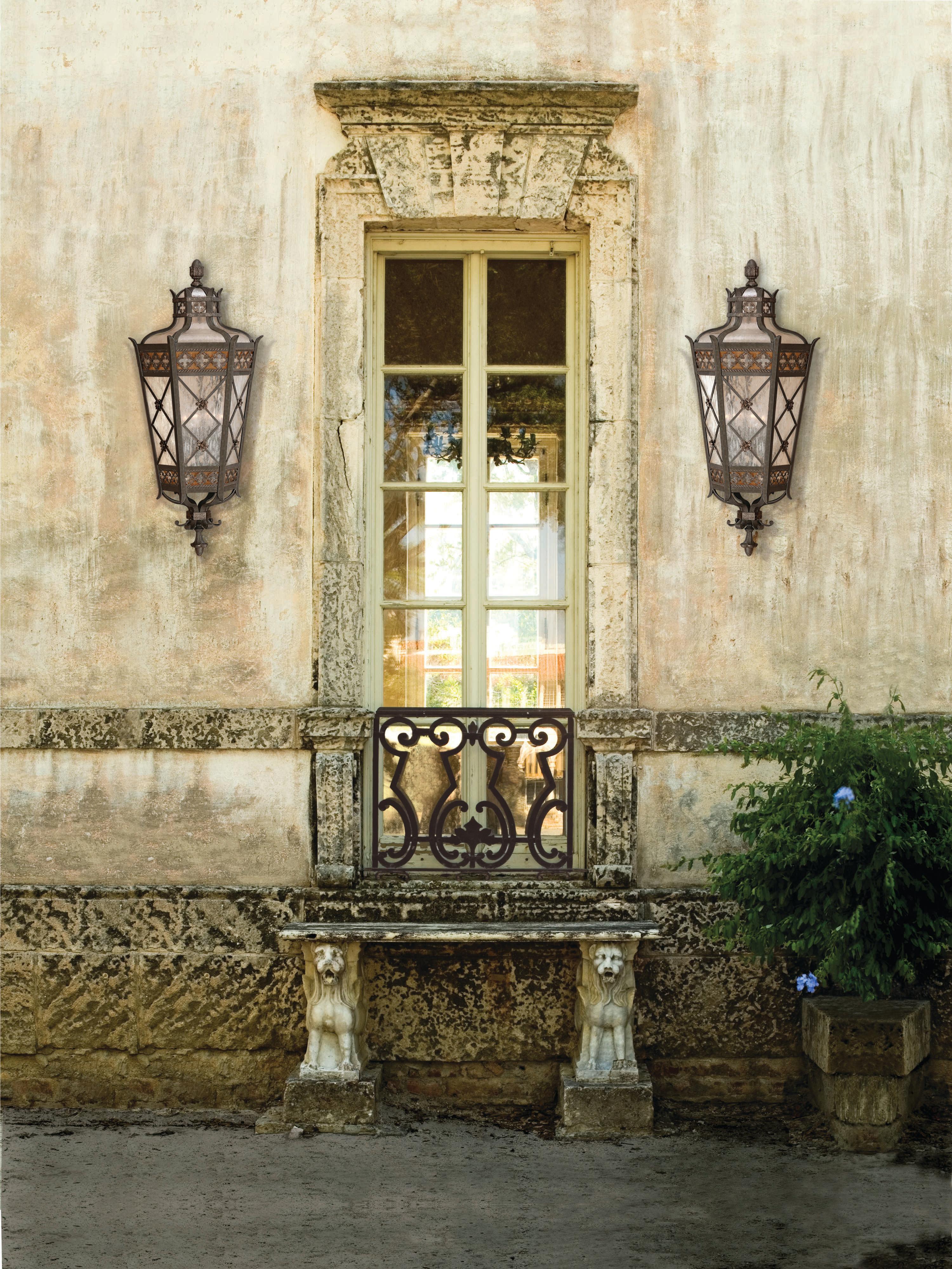 Fine Art Handcrafted Lighting Chateau Outdoor 4 - Light Outdoor Wall Light