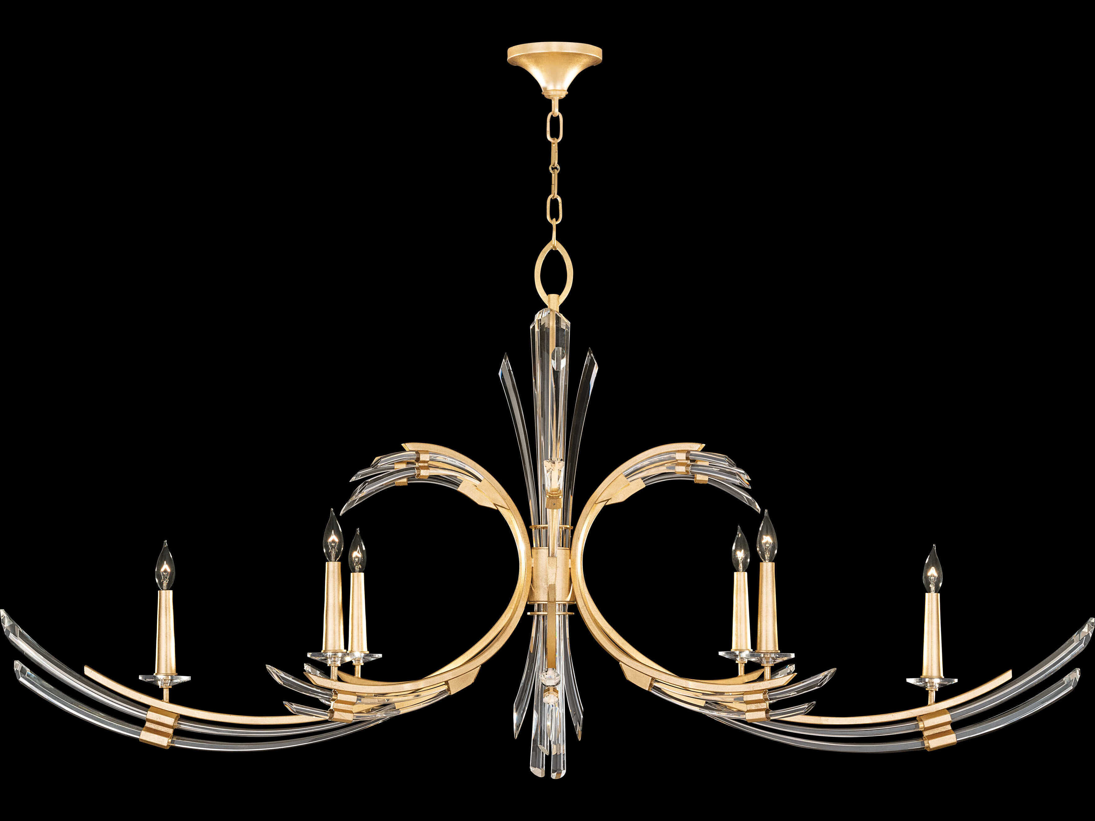 Fine Art Handcrafted Lighting Trevi 6-Light Island Pendant