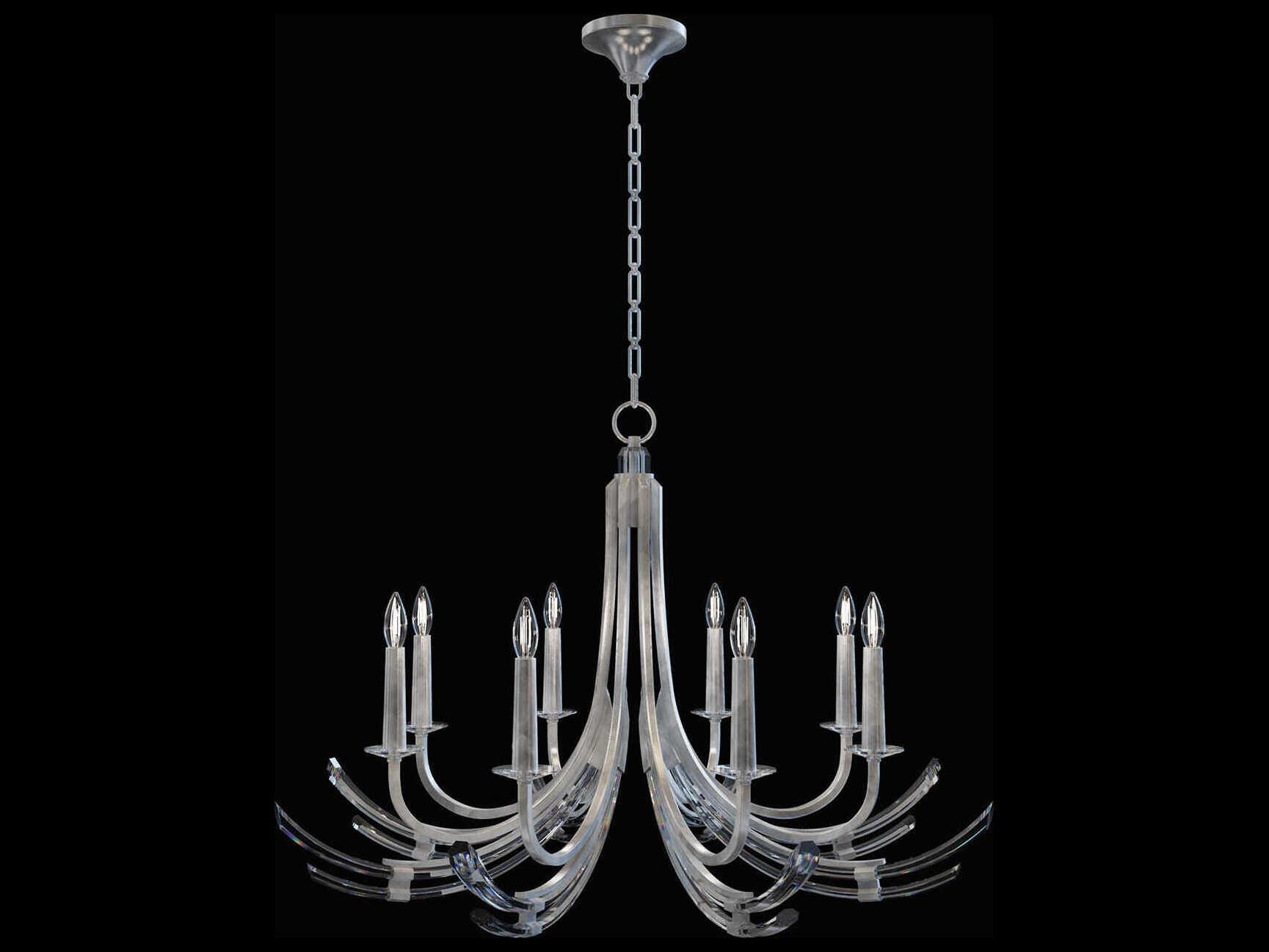 Fine Art Handcrafted Lighting Trevi 8-Light Candelabra Chandelier