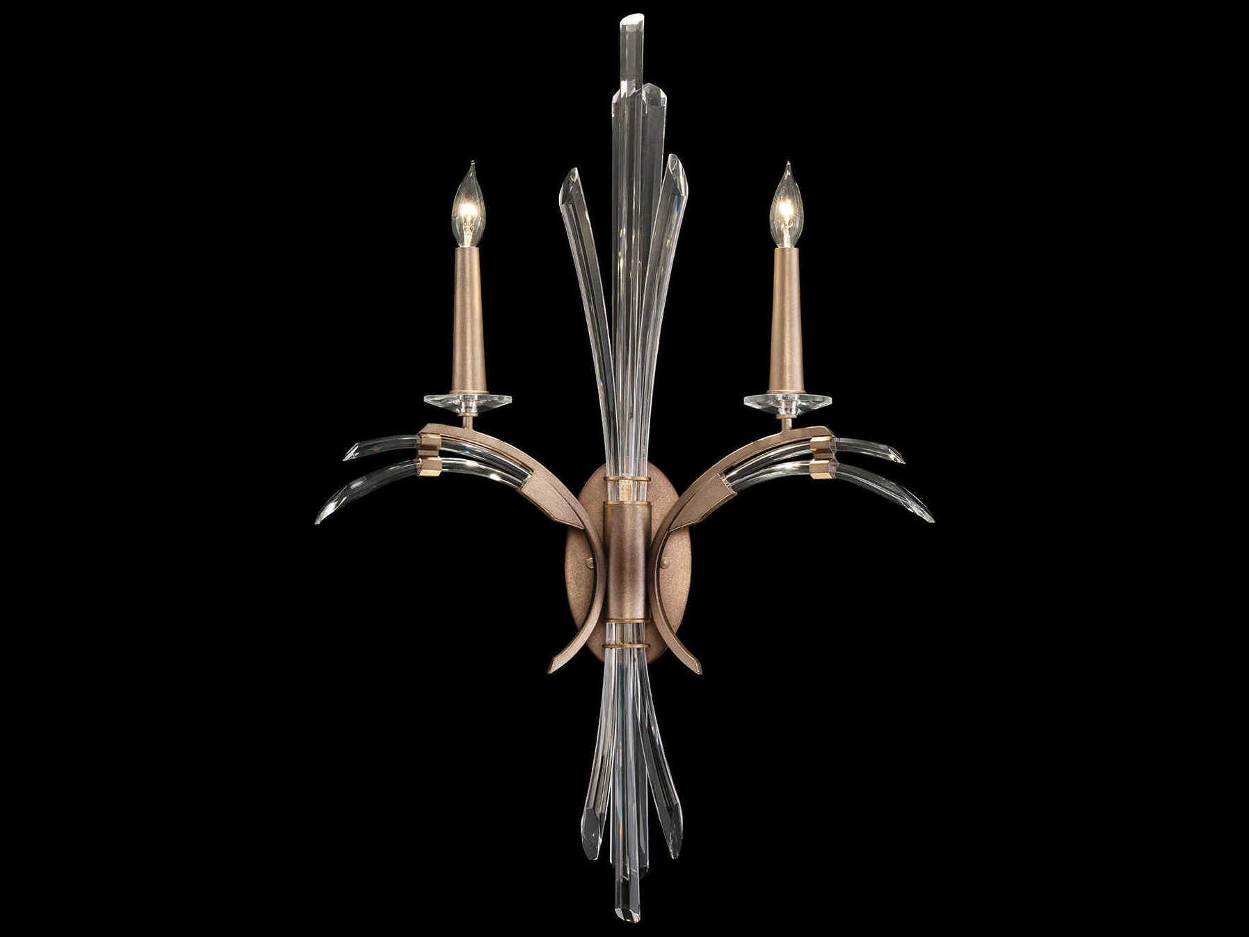 Fine Art Handcrafted Lighting Trevi 2-Light Wall Sconce