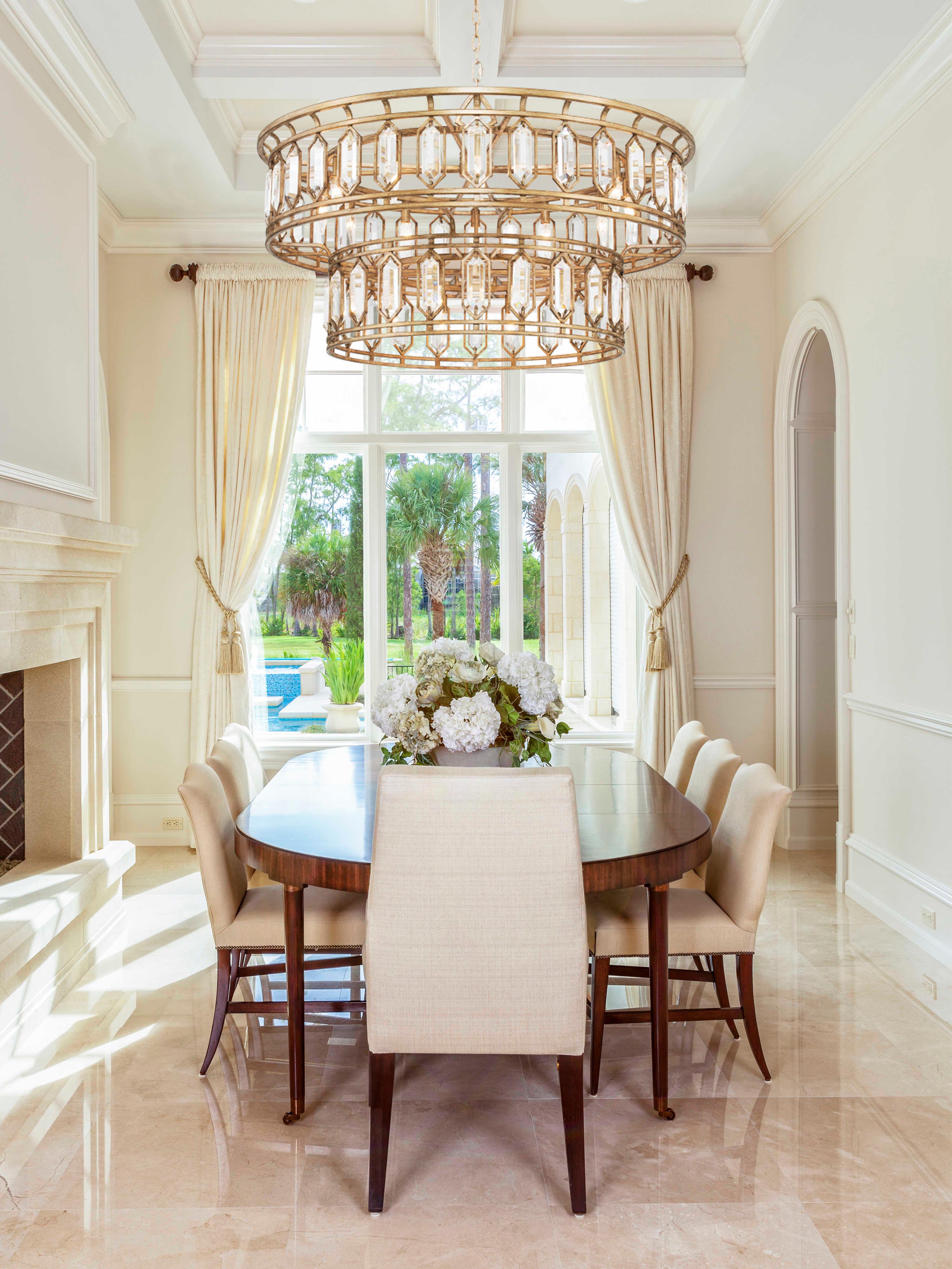 Fine Art Handcrafted Lighting Westminster 20-Light Gold Crystal Pendant