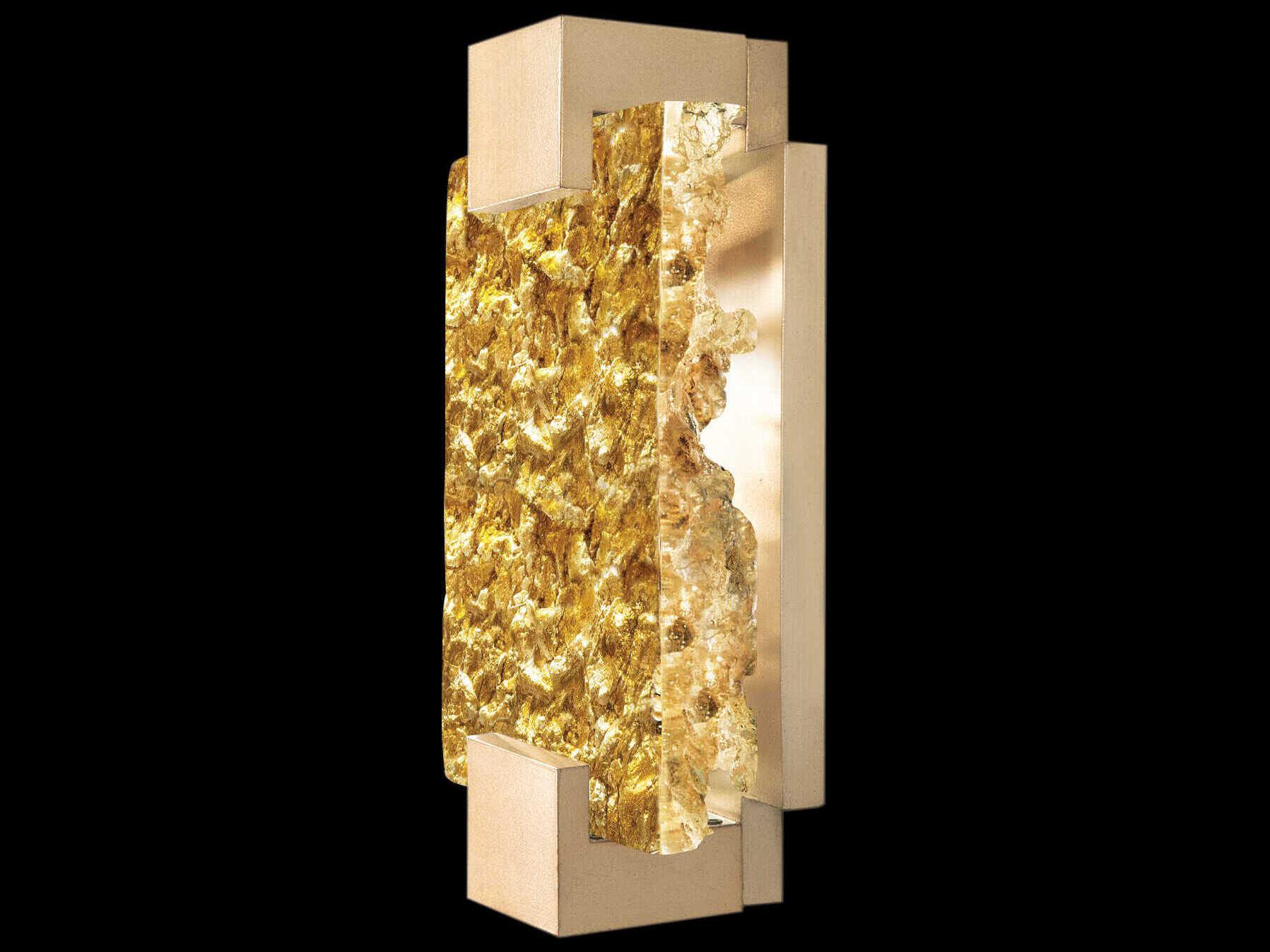 Fine Art Handcrafted Lighting Terra 2-Light Gold Wall Sconce