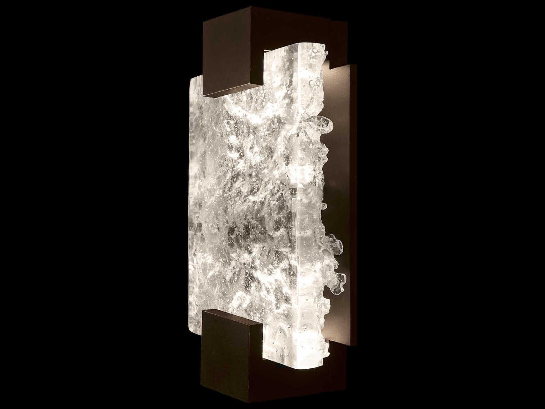 Fine Art Handcrafted Lighting Terra 2-Light Bronze Wall Sconce