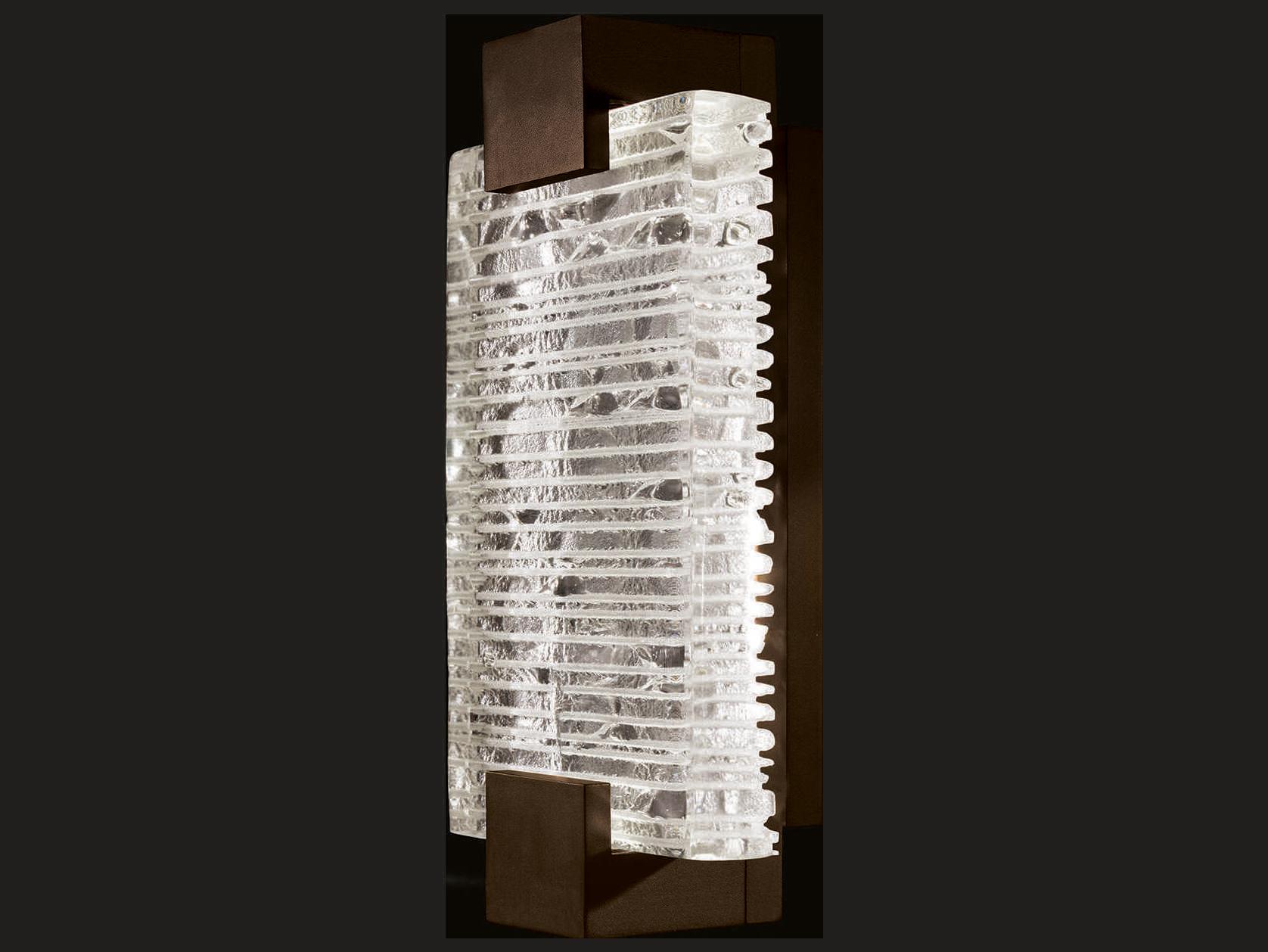 Fine Art Handcrafted Lighting Terra 2-Light Bronze Wall Sconce