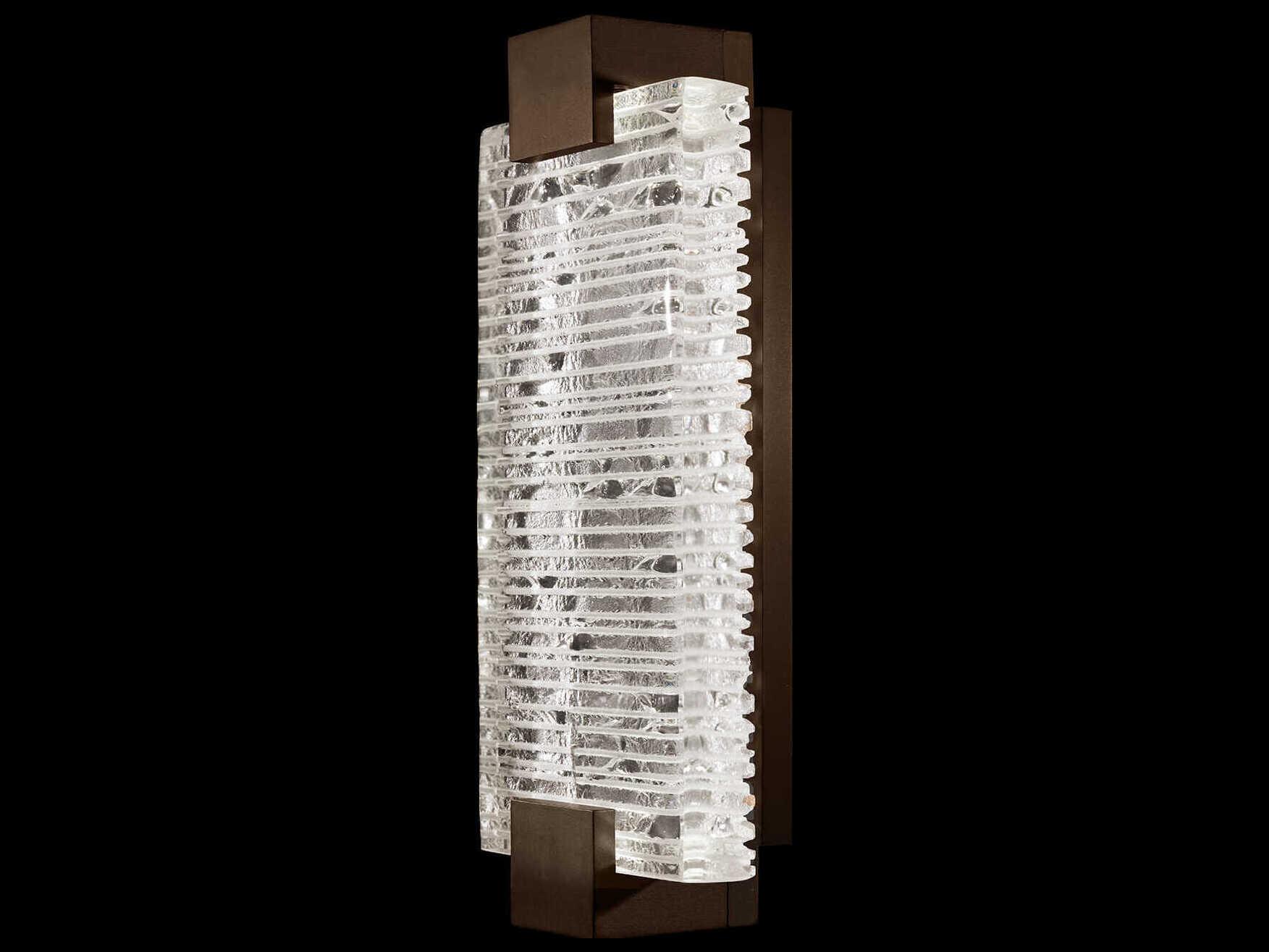 Fine Art Handcrafted Lighting Terra 2-Light Bronze Wall Sconce