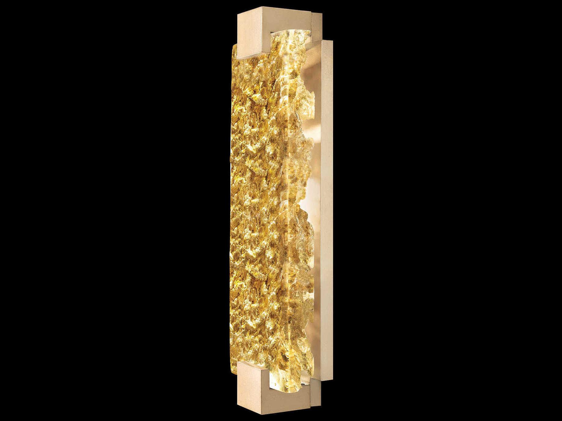 Fine Art Handcrafted Lighting Terra 2-Light Gold Wall Sconce