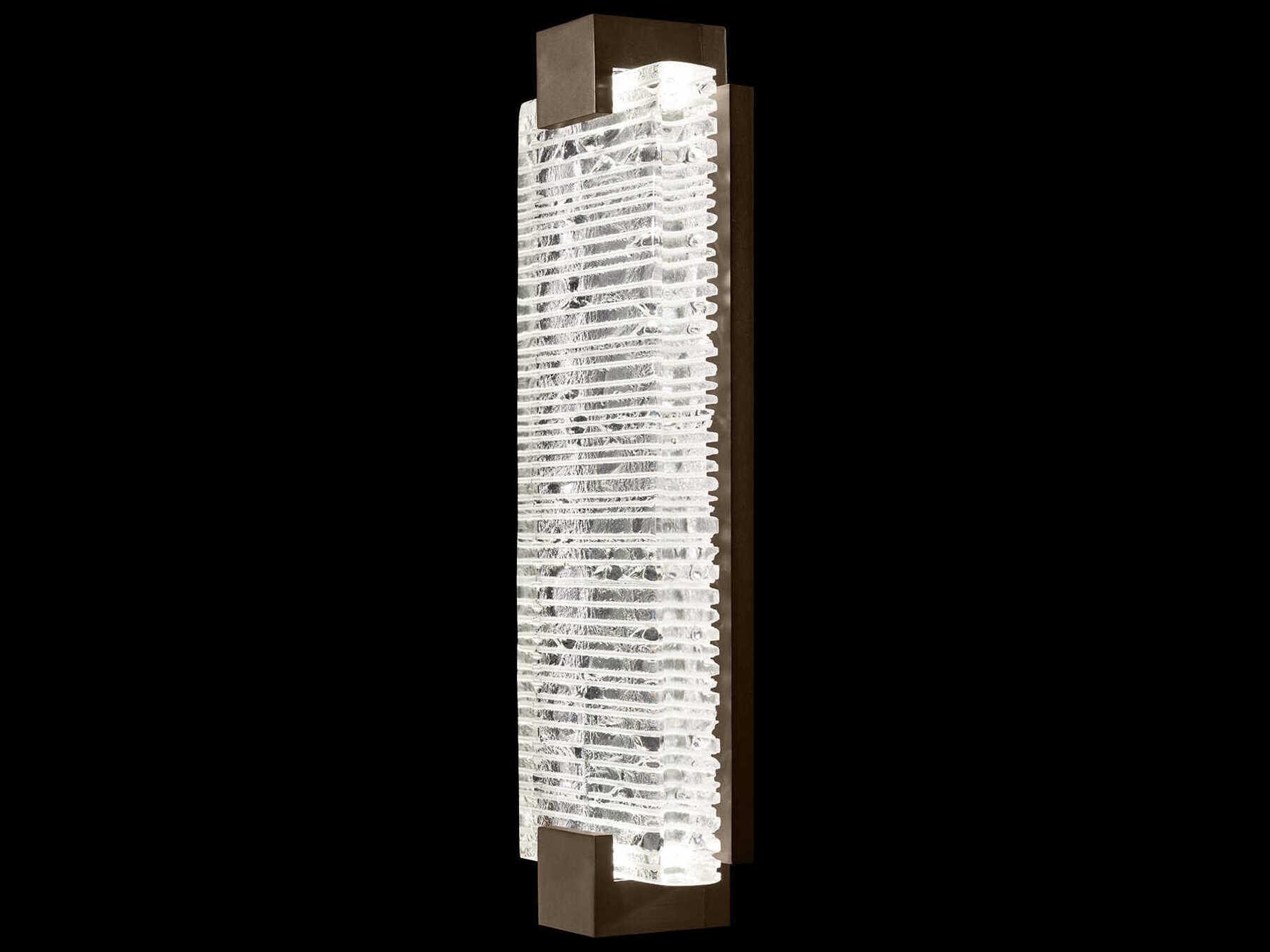 Fine Art Handcrafted Lighting Terra 2-Light Bronze Wall Sconce