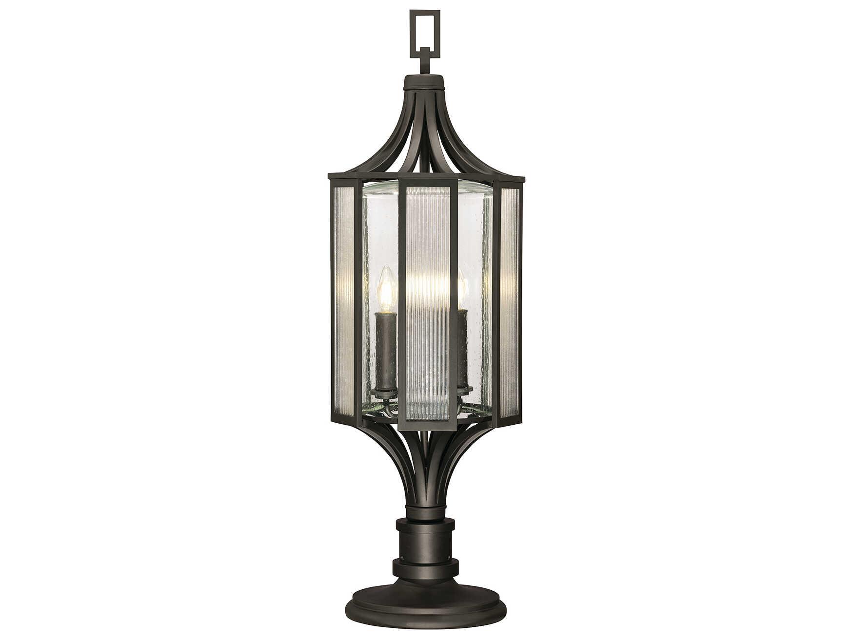 Fine Art Handcrafted Lighting Bristol 3 - Light Outdoor Post Light
