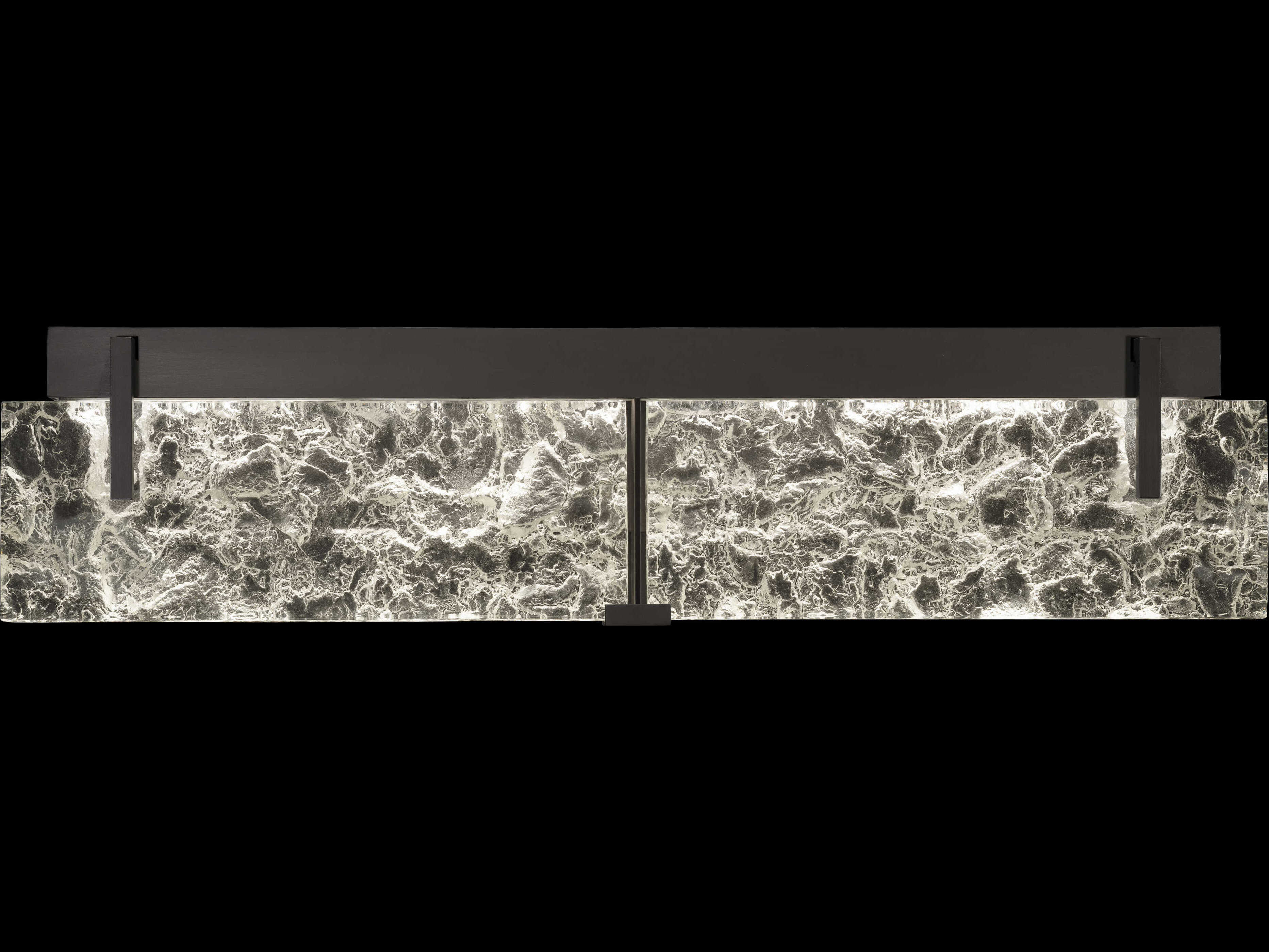 Fine Art Handcrafted Lighting Terra 4-Light Black Vanity Light