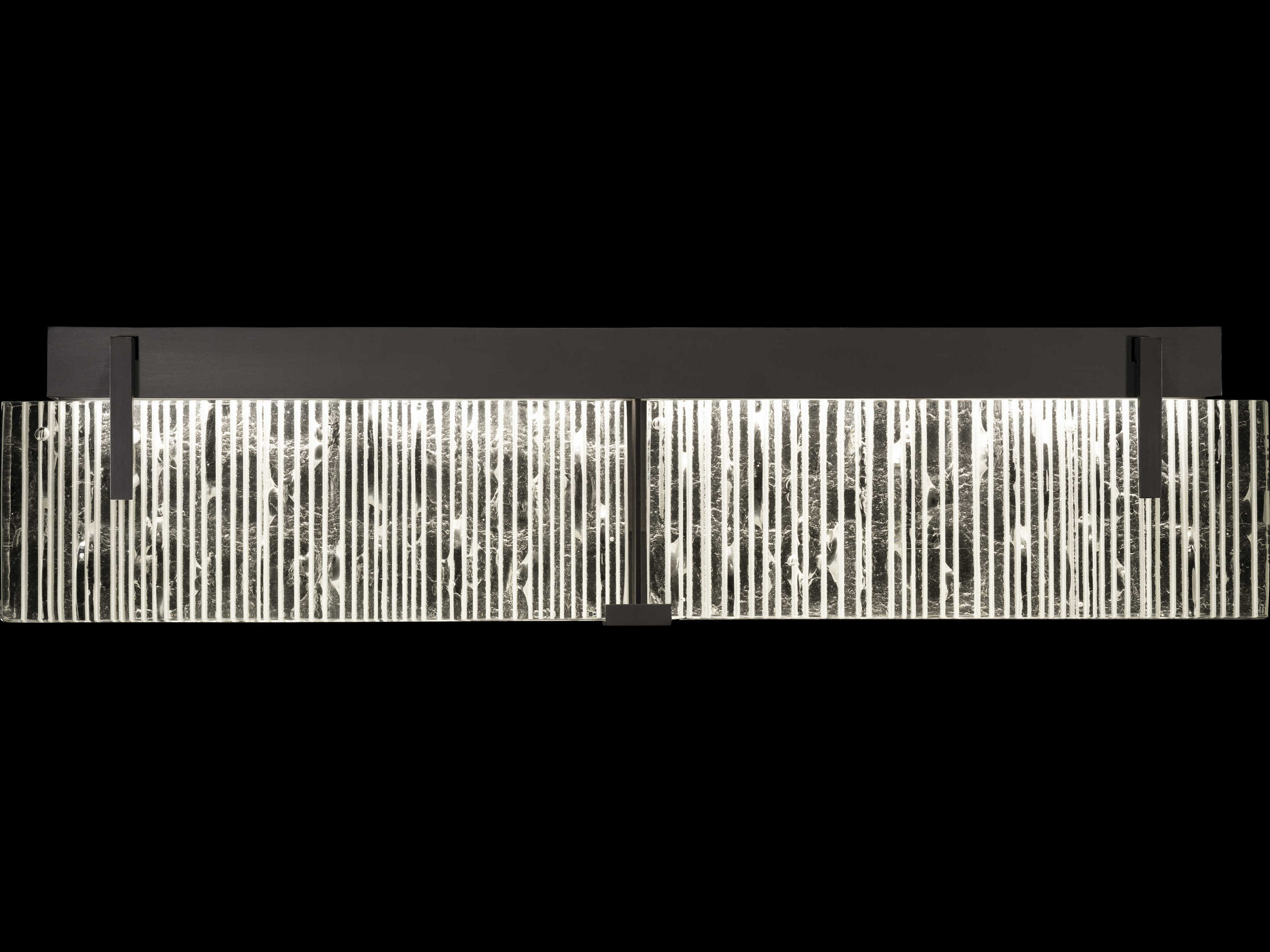 Fine Art Handcrafted Lighting Terra 4-Light Black Vanity Light