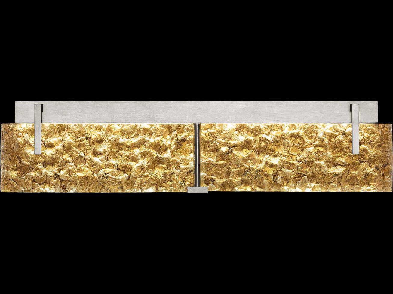 Fine Art Handcrafted Lighting Terra 4-Light Silver Vanity Light