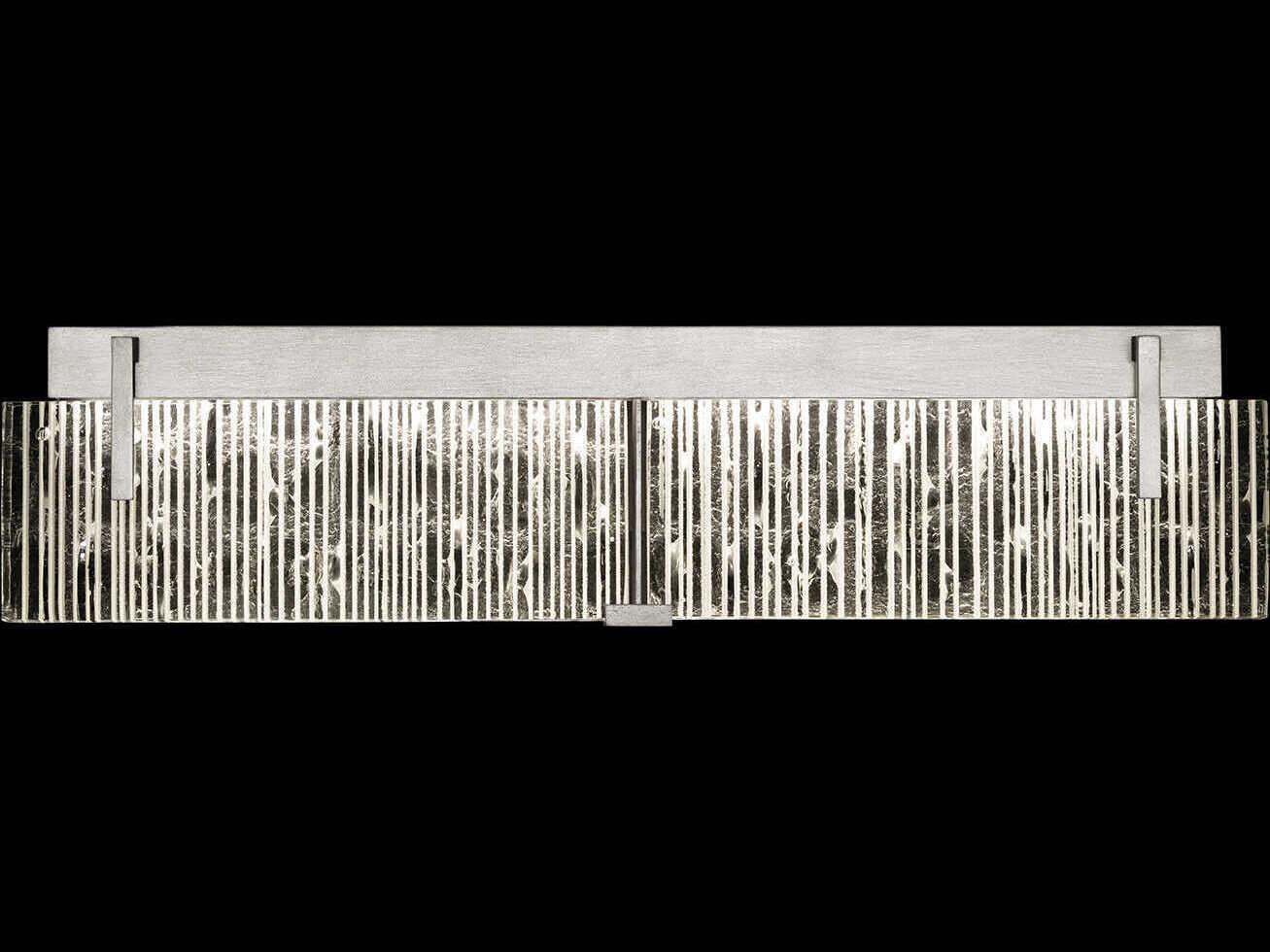 Fine Art Handcrafted Lighting Terra 4-Light Silver Vanity Light