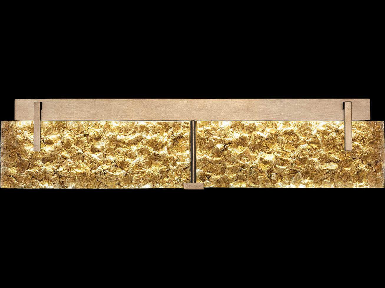 Fine Art Handcrafted Lighting Terra 4-Light Gold Vanity Light