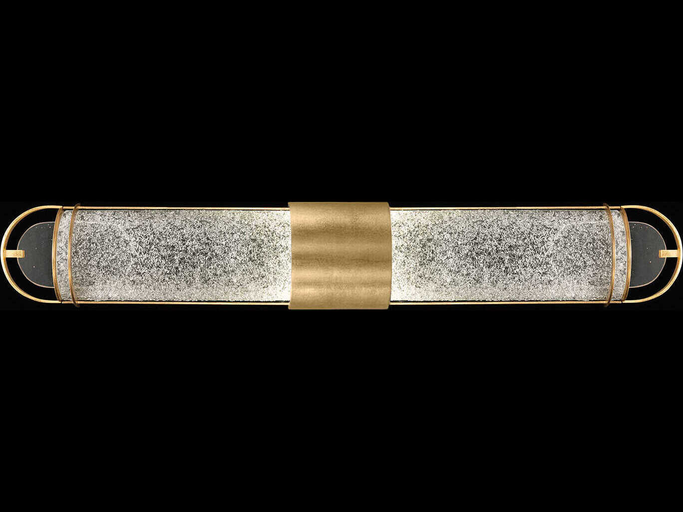 Fine Art Handcrafted Lighting Bond 2-Light Gold Vanity Light