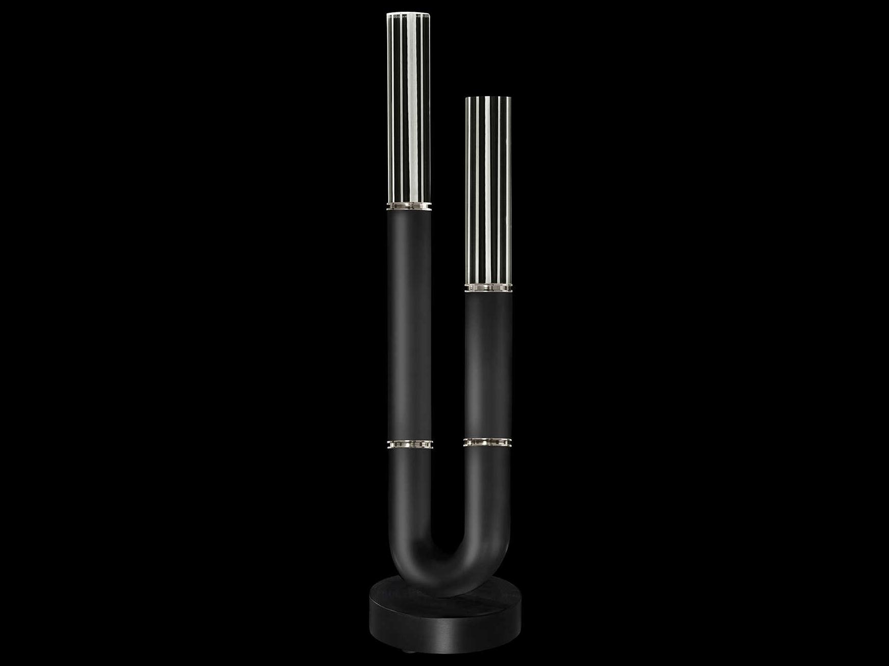 Fine Art Handcrafted Lighting Antonia Black Buffet Lamp