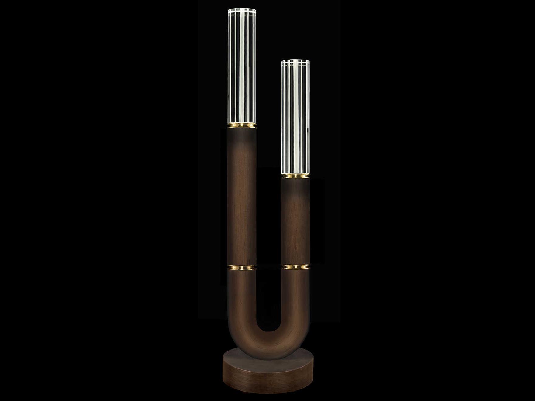 Fine Art Handcrafted Lighting Antonia Black Buffet Lamp