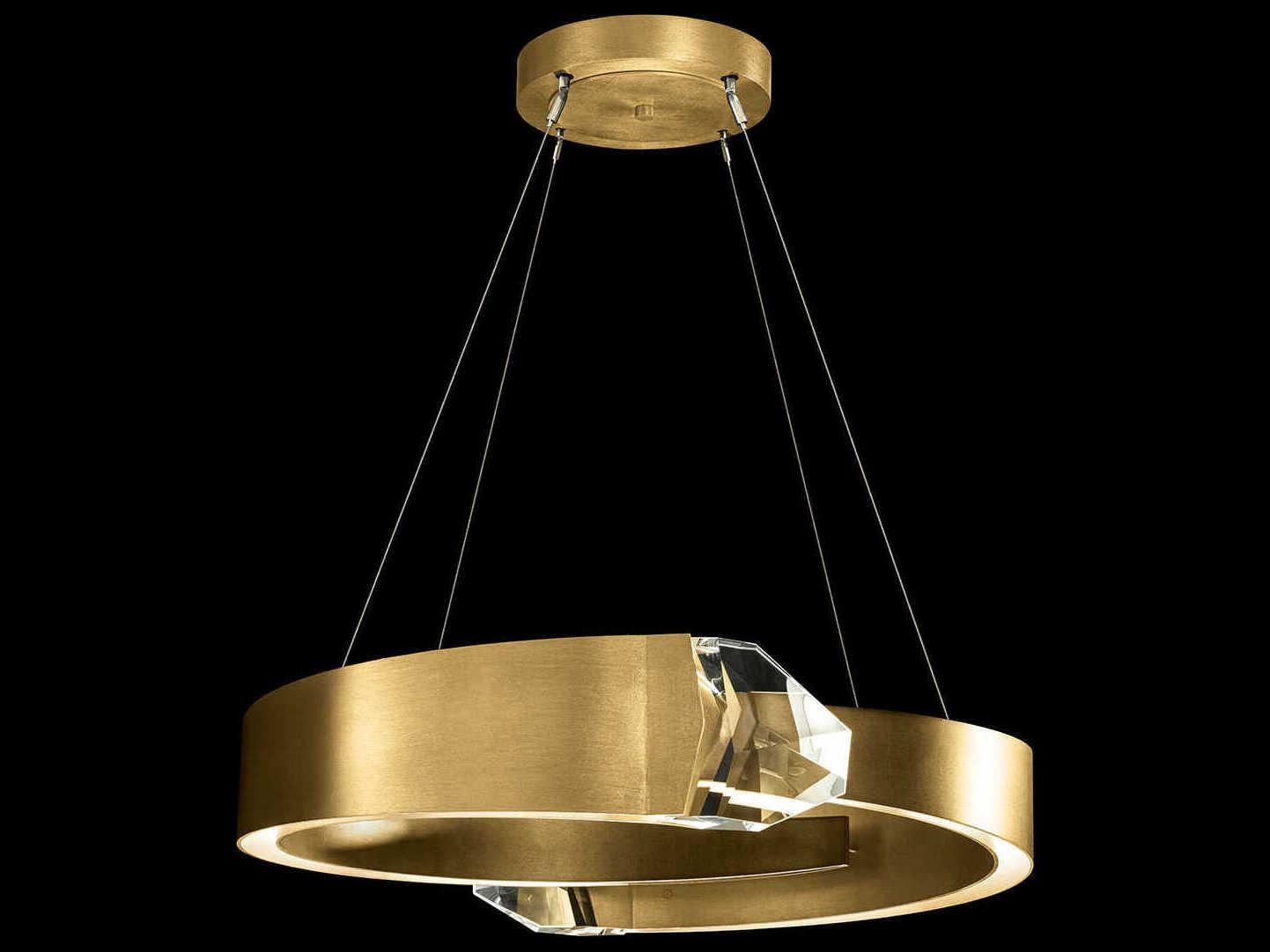 Fine Art Handcrafted Lighting Strata 10-Light Round Pendant