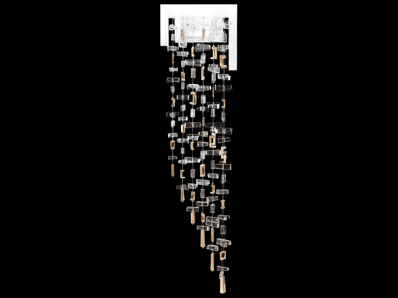 Fine Art Handcrafted Lighting Capri 2-Light White Gloss Wall Sconce