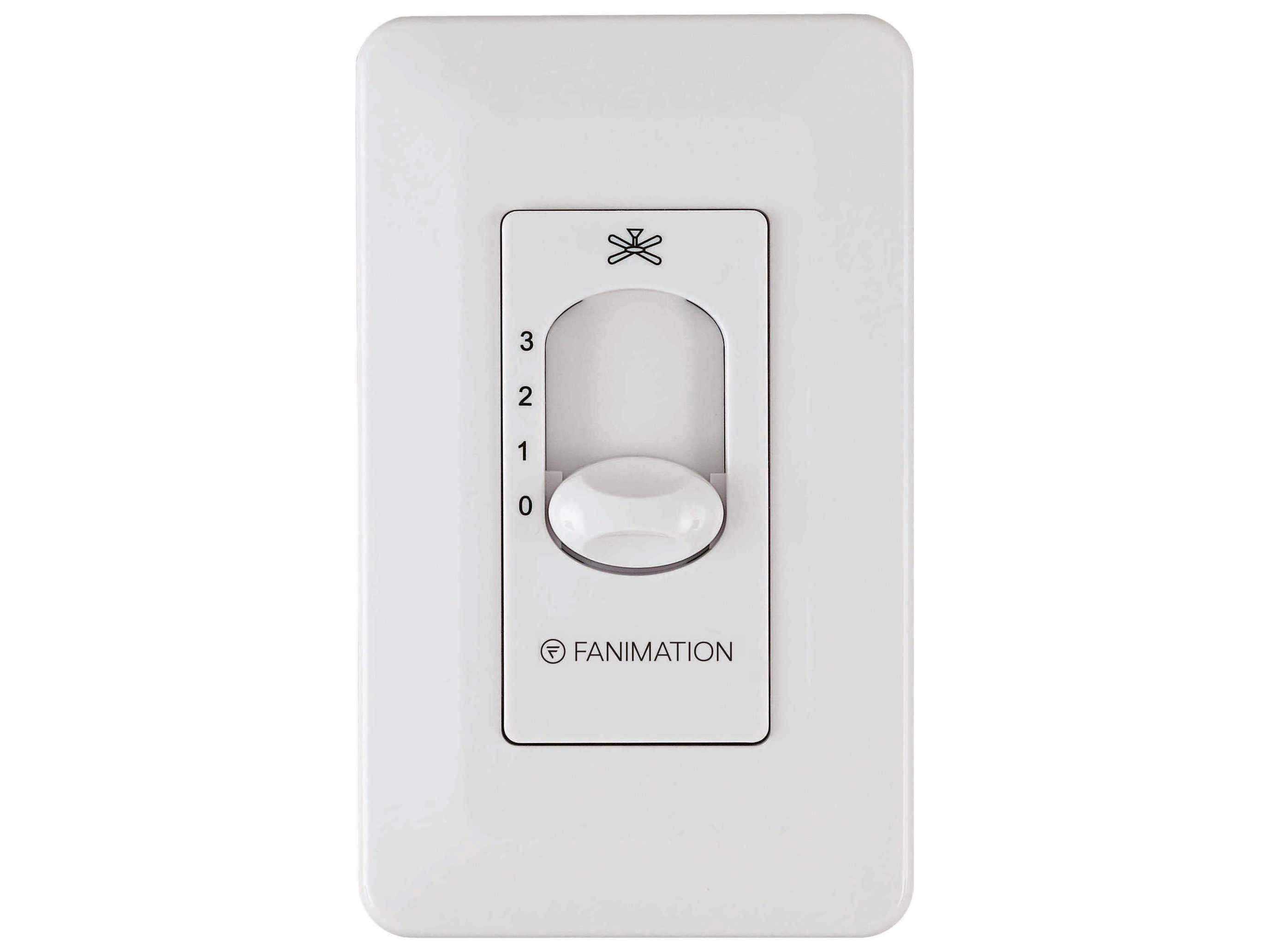 Fanimation Non-Reversing Wall Control - Fan Speed Only