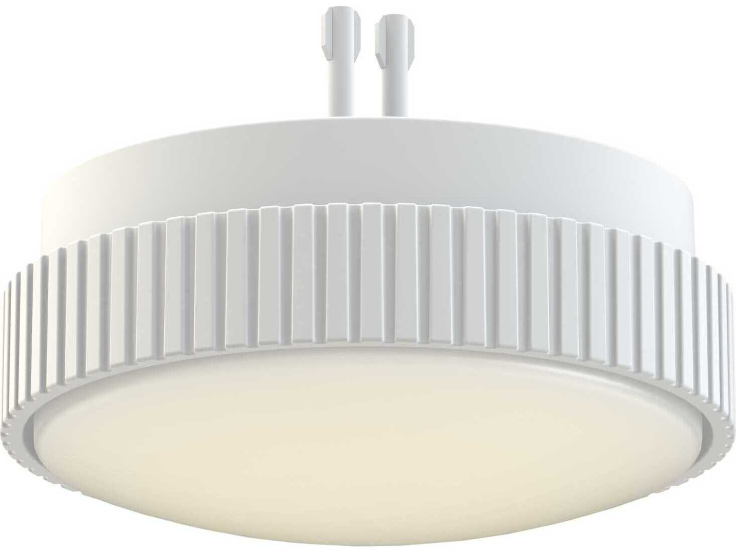 Fanimation Kute Knurled Matte White CCT Fan Light Kit